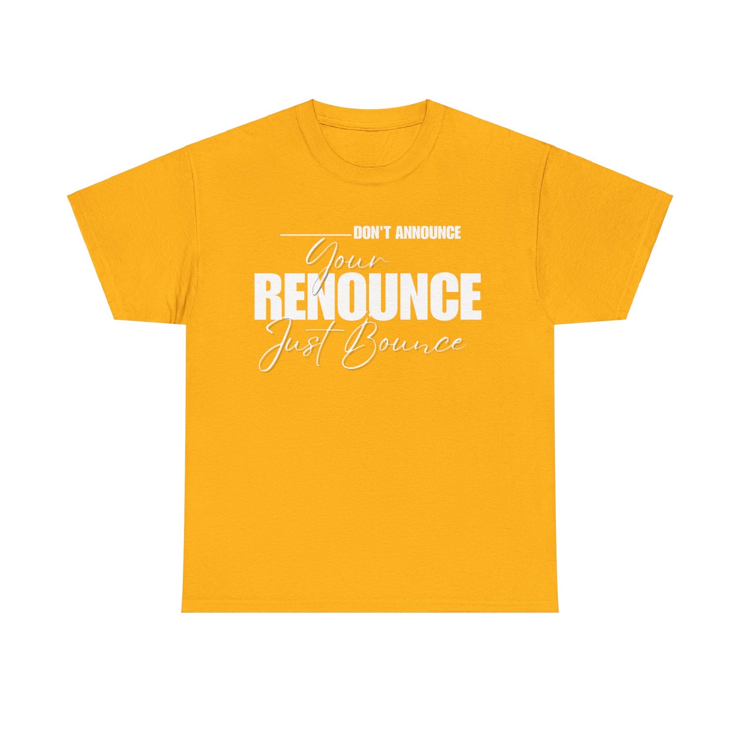 Renounce Unisex Heavy Cotton Tee