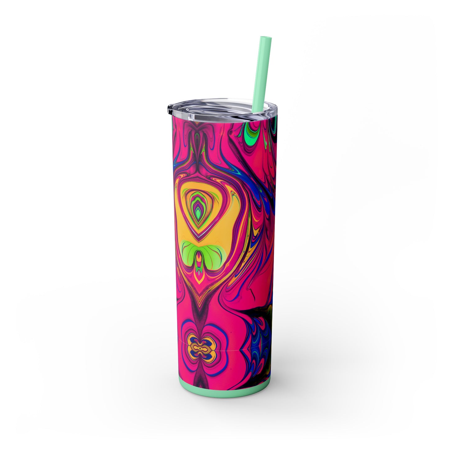 Can you Read My Mind Skinny Tumbler with Straw, 20oz