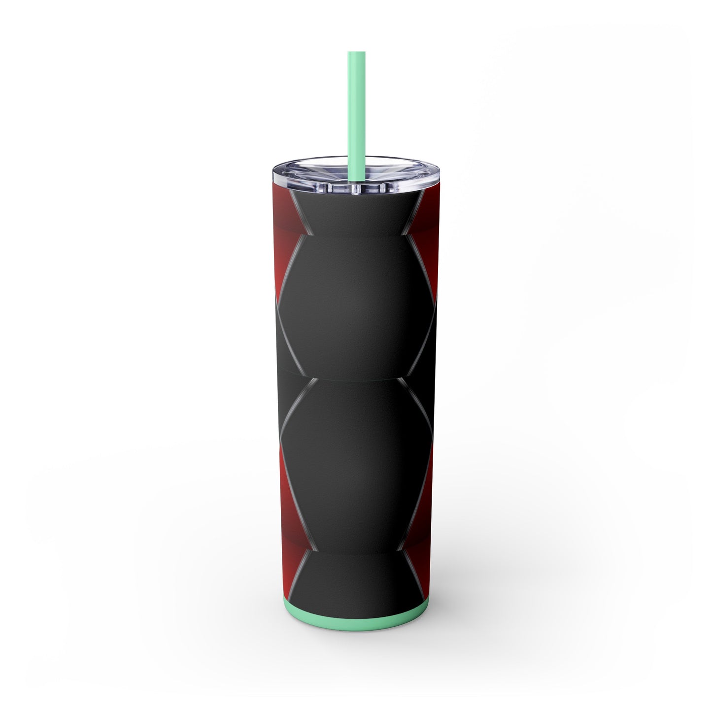 DANGER Skinny Tumbler with Straw, 20oz