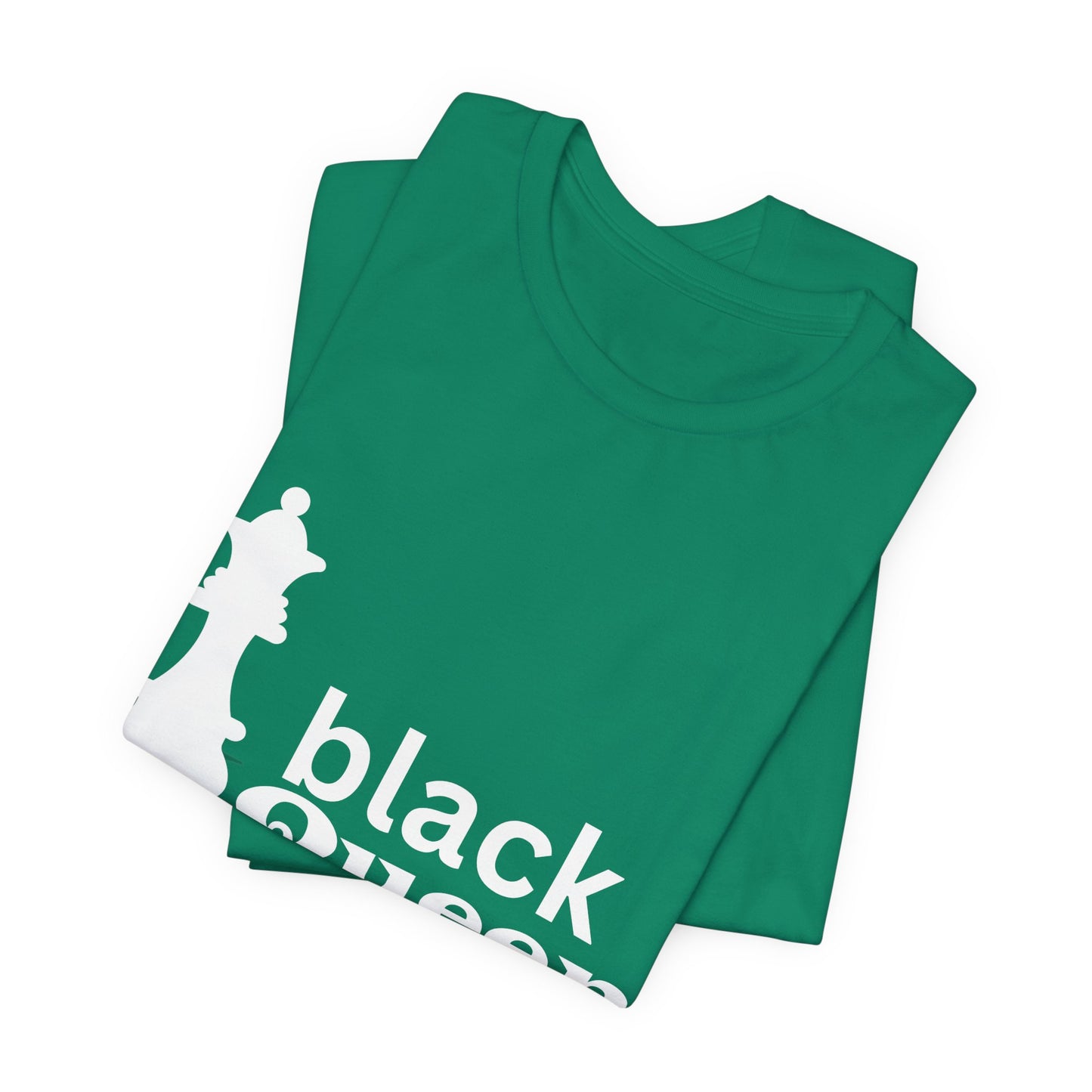 Black Queen Chess Tee - Unisex Jersey Short Sleeve