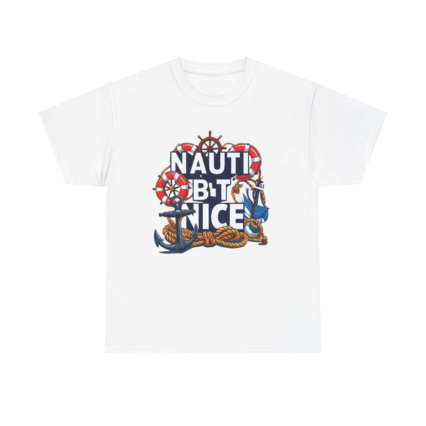 Nautical Unisex Tee - NAUTI BUT NICE Design