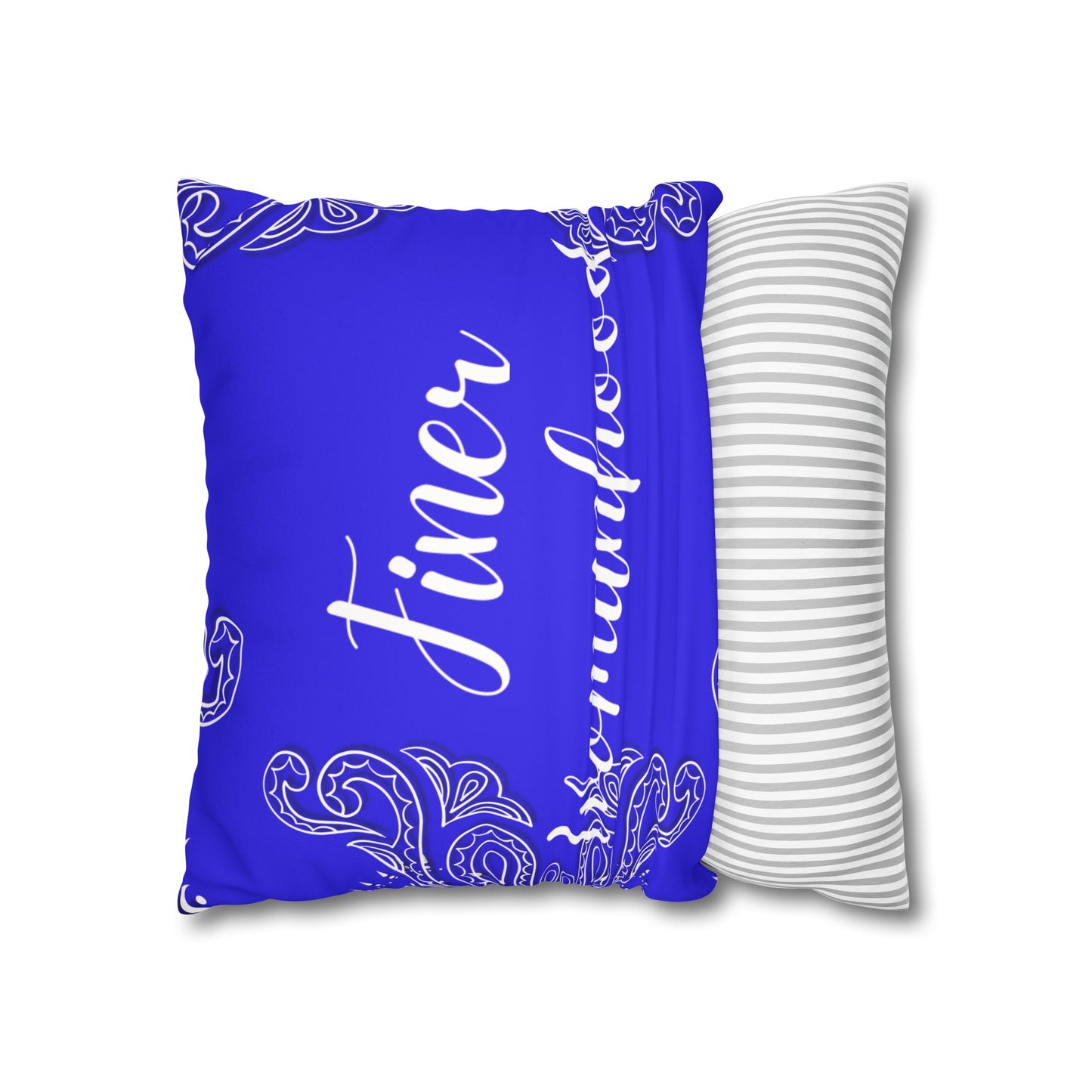 FinerWomanhood 1920 Faux Suede Square Pillowcase