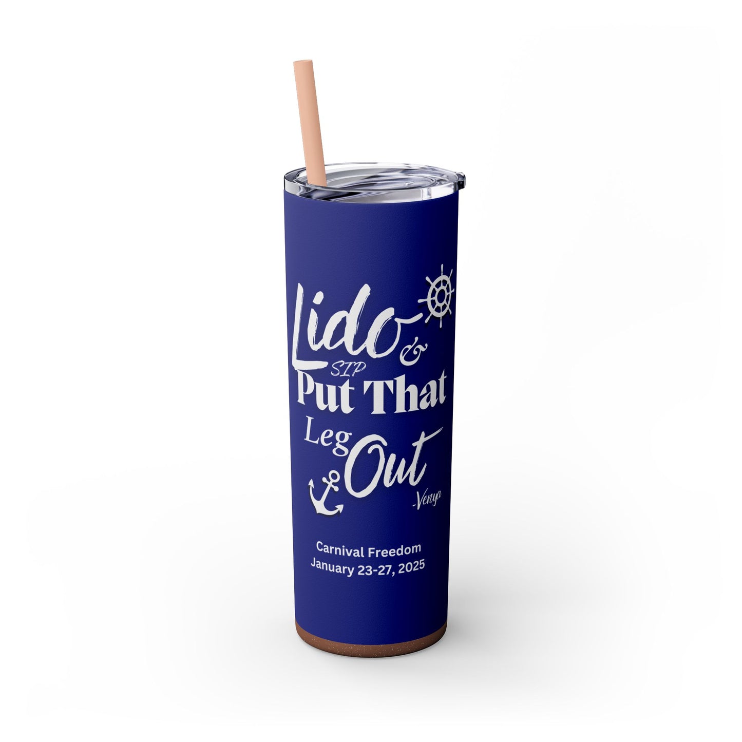 Tumbler - Tre LIDO DECK Beach and Poolside Theme