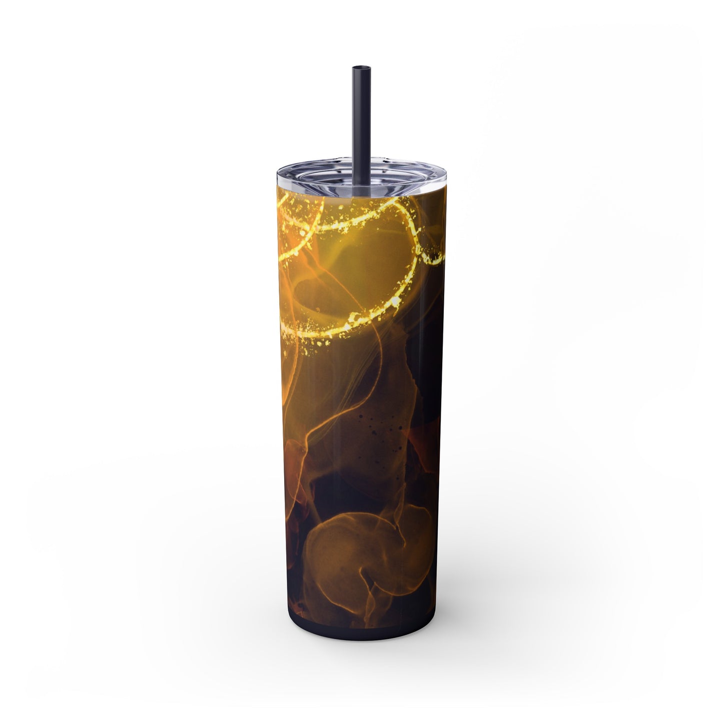 Fire Skinny Tumbler with Straw, 20oz Model# 051701