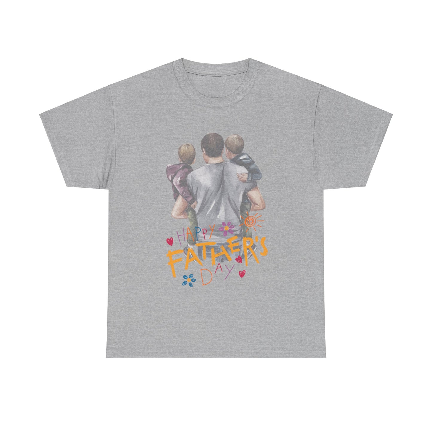 Happy Father's Day Unisex Heavy Cotton Tee