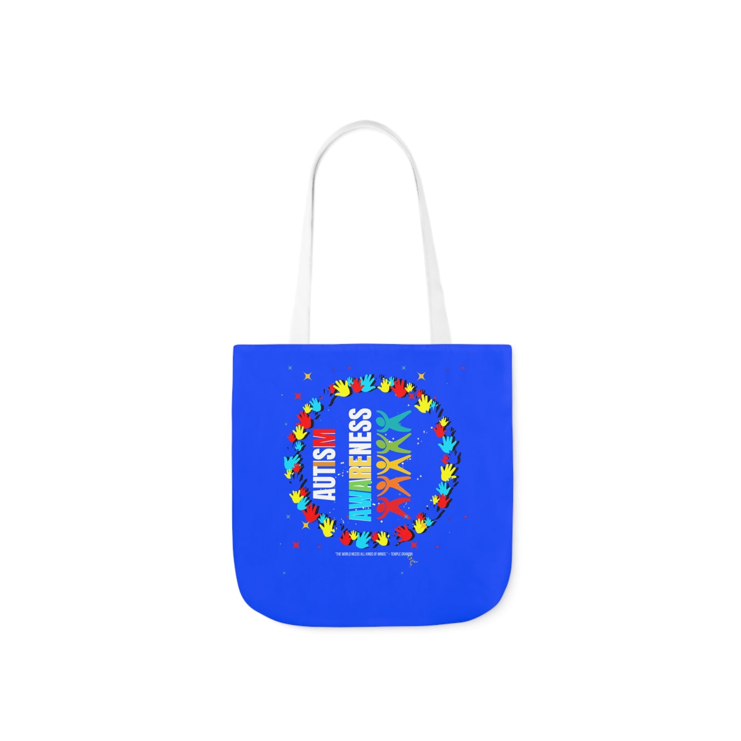 Autism Awareness Canvas Tote Bag,