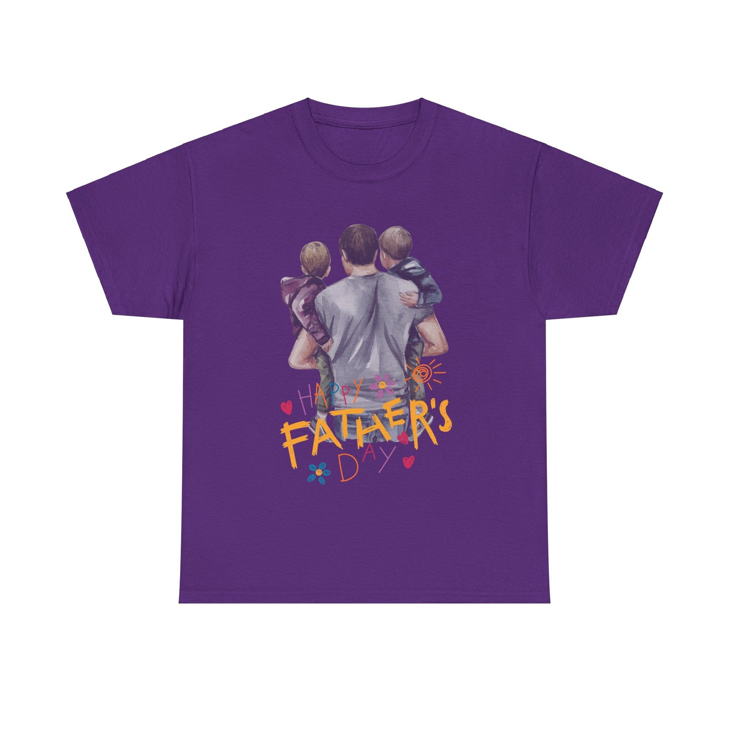Happy Father's Day Unisex Heavy Cotton Tee