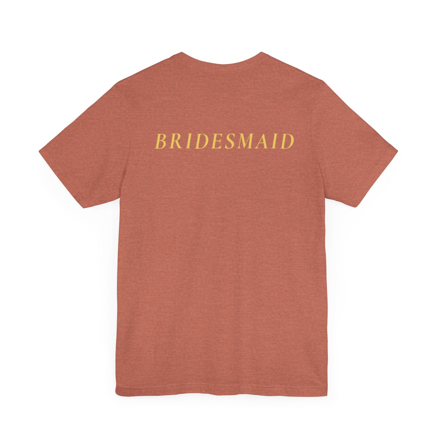 Bridal Party Unisex Jersey Short Sleeve Tee