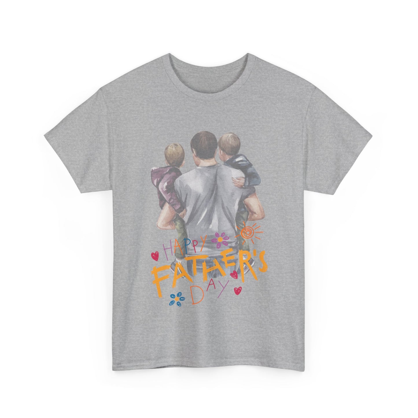 Happy Father's Day Unisex Heavy Cotton Tee