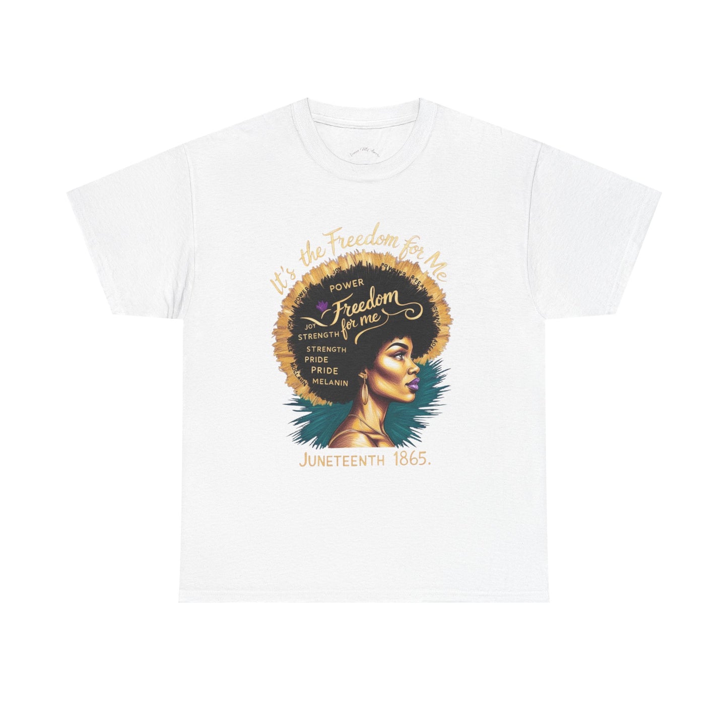 Graphic Tee - Juneteenth 1865 Freedom for Me Design