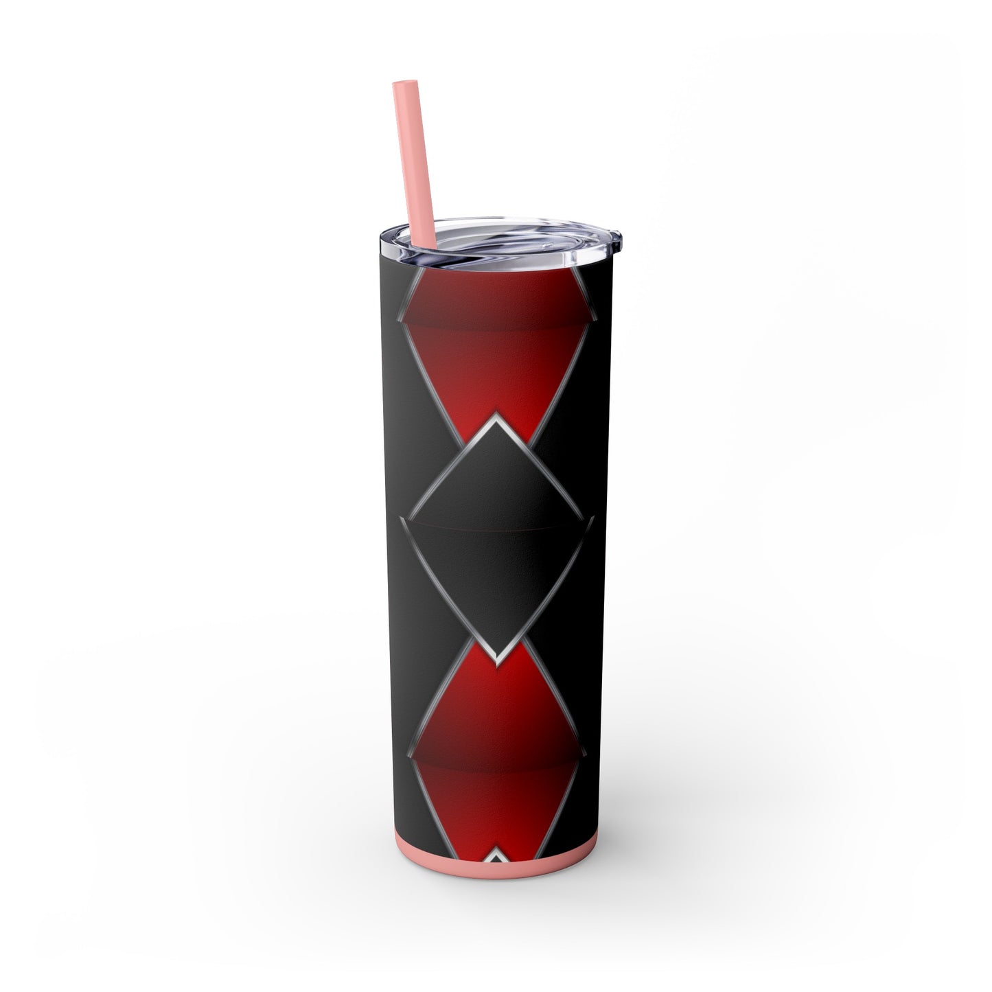 DANGER Skinny Tumbler with Straw, 20oz