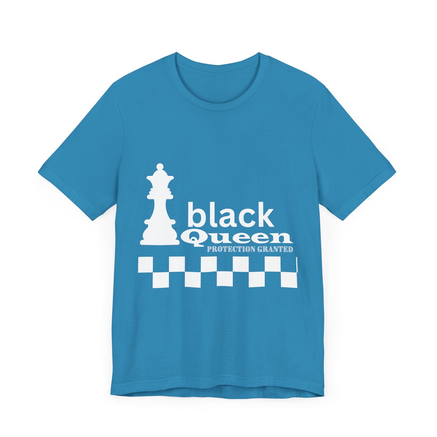 Black Queen Chess Tee - Unisex Jersey Short Sleeve