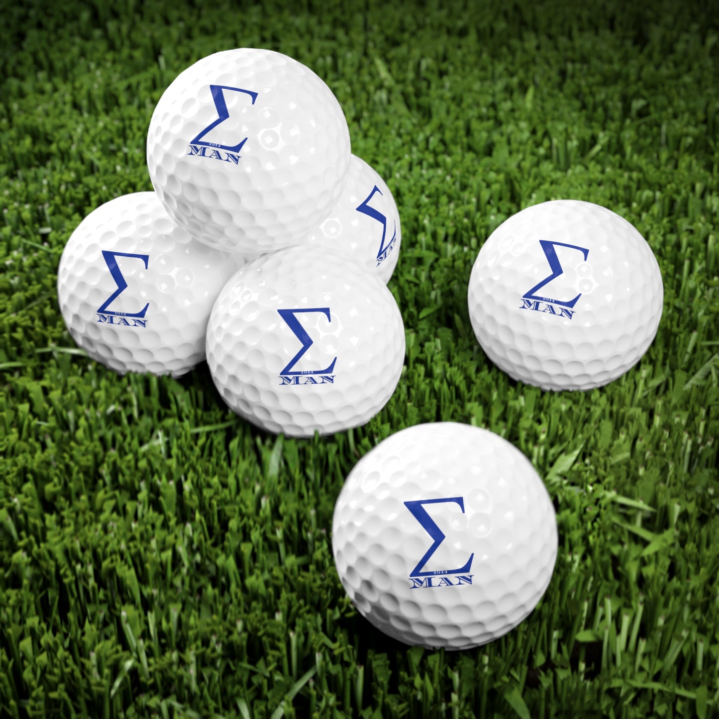 Sigma Golf Balls, 6pcs