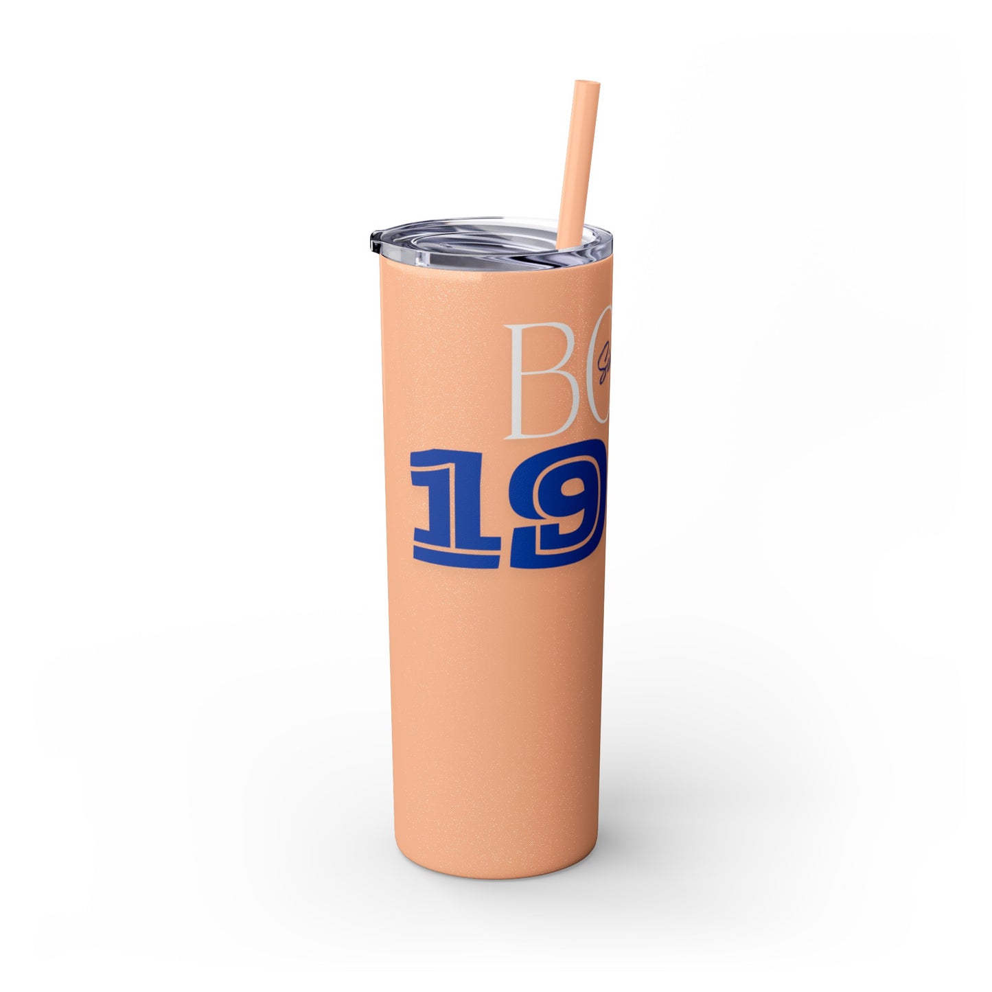 Customizable 1983 Born Skinny Tumbler with Straw, 20oz