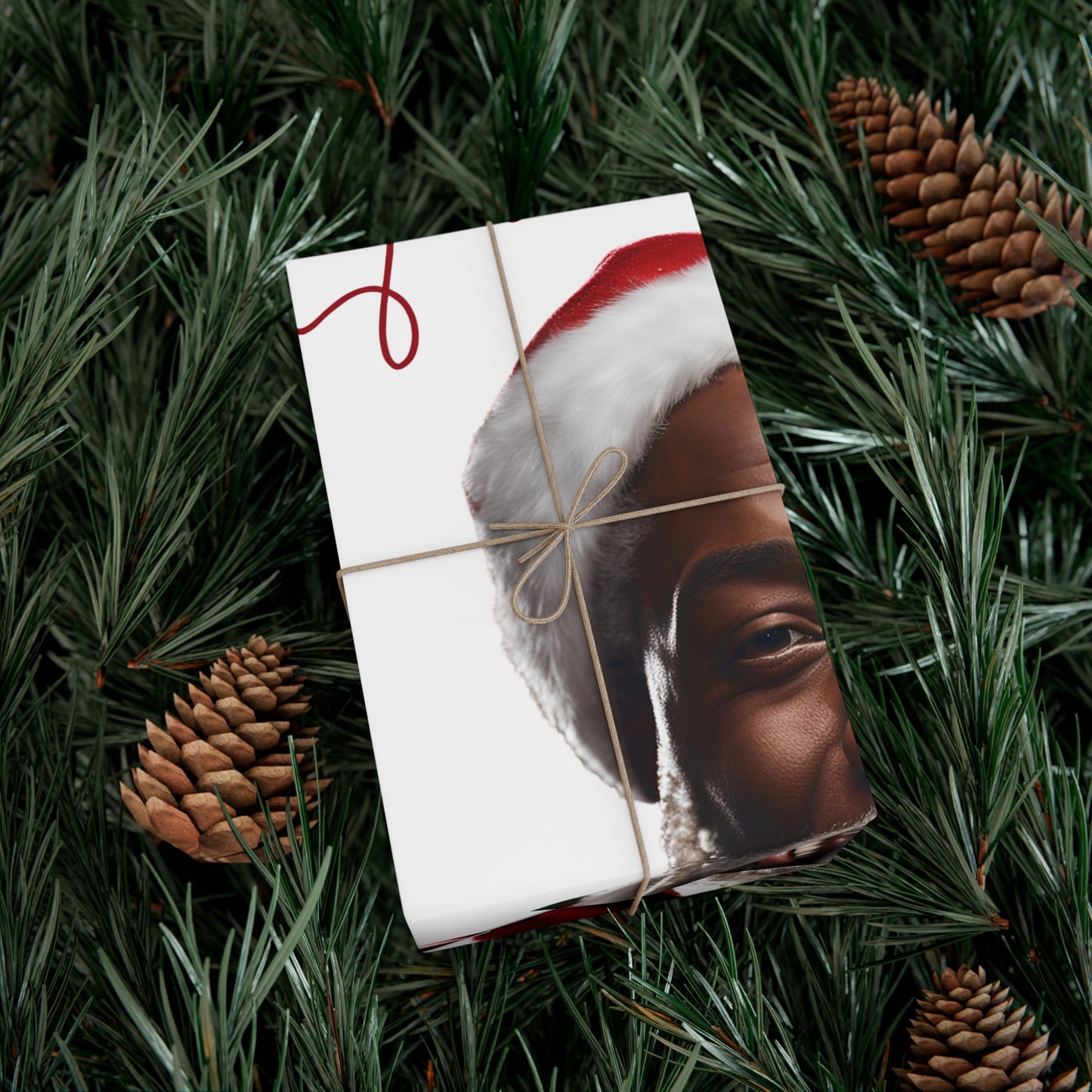 Gift Wrap-African American Inspires Seasons Greetings