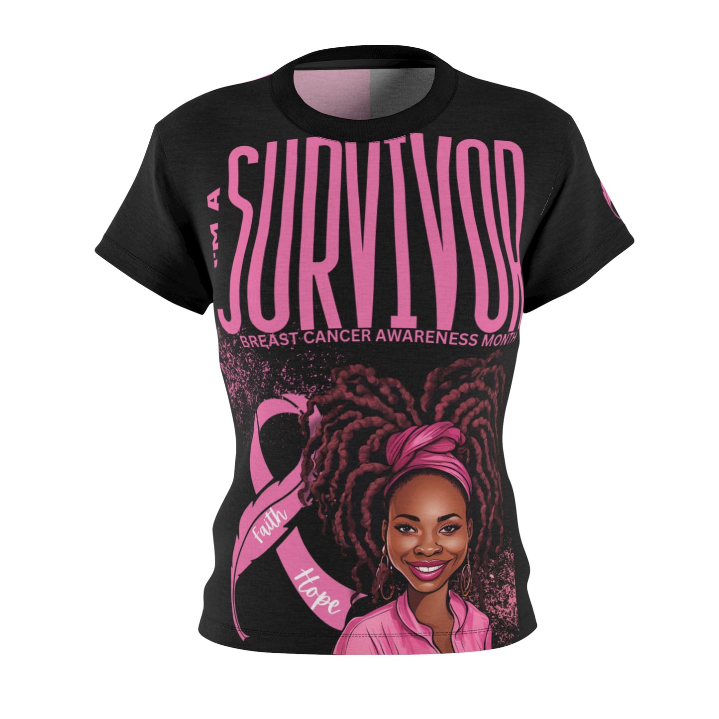 Women's Tee Breast Cancer Awareness Month Survivor