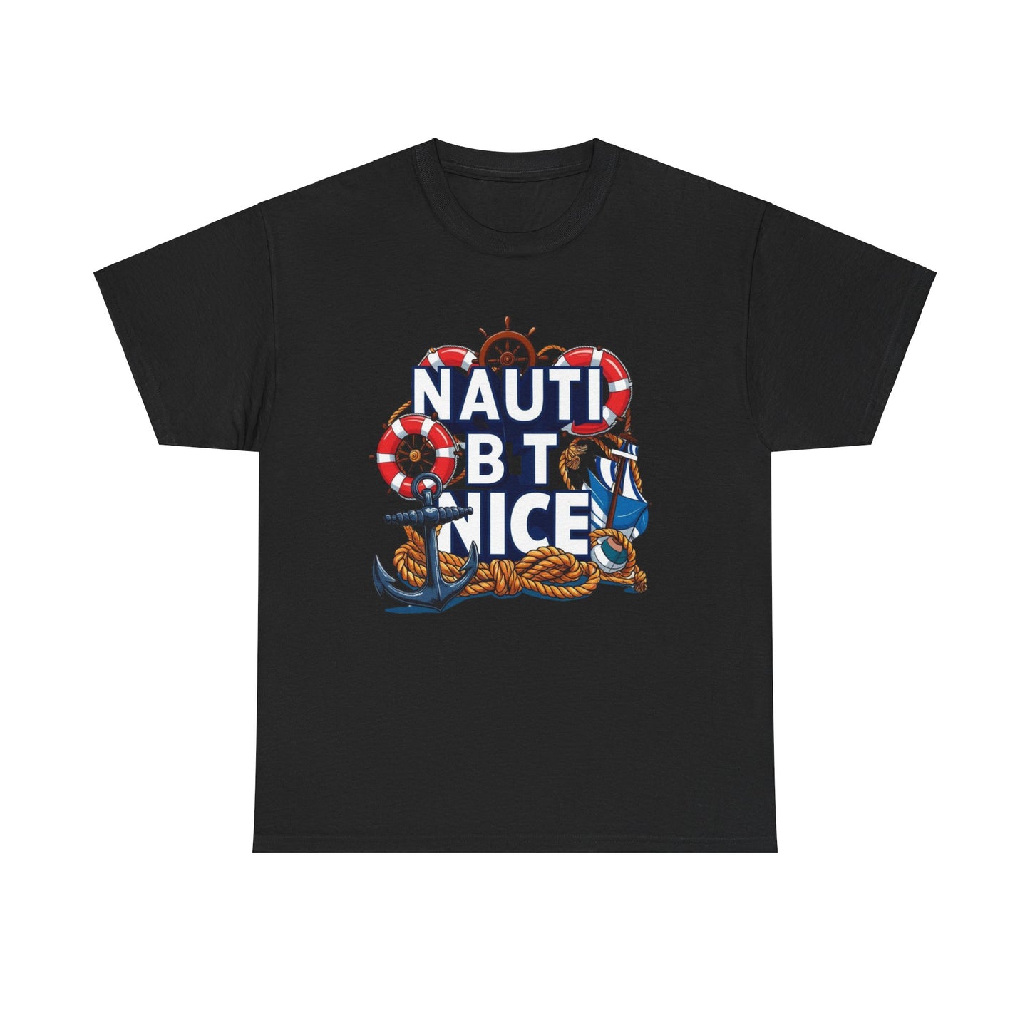 Nautical Unisex Tee - NAUTI BUT NICE Design