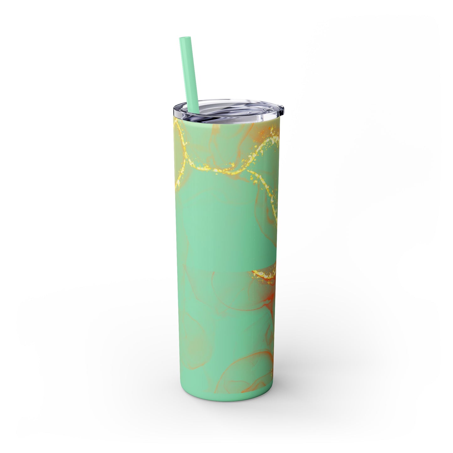 Fire Skinny Tumbler with Straw, 20oz Model# 051701