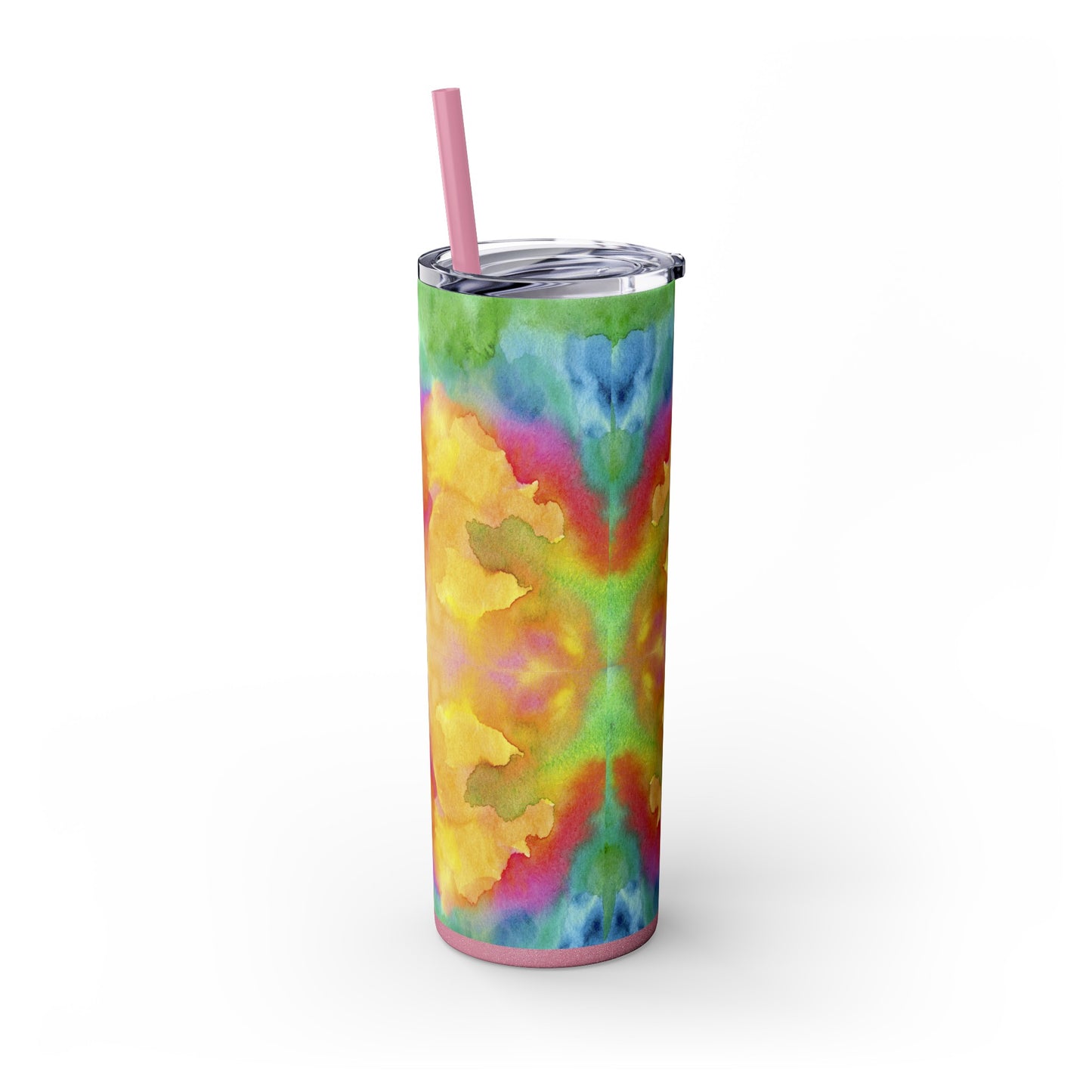 Soft Candy Skinny Tumbler with Straw, 20oz