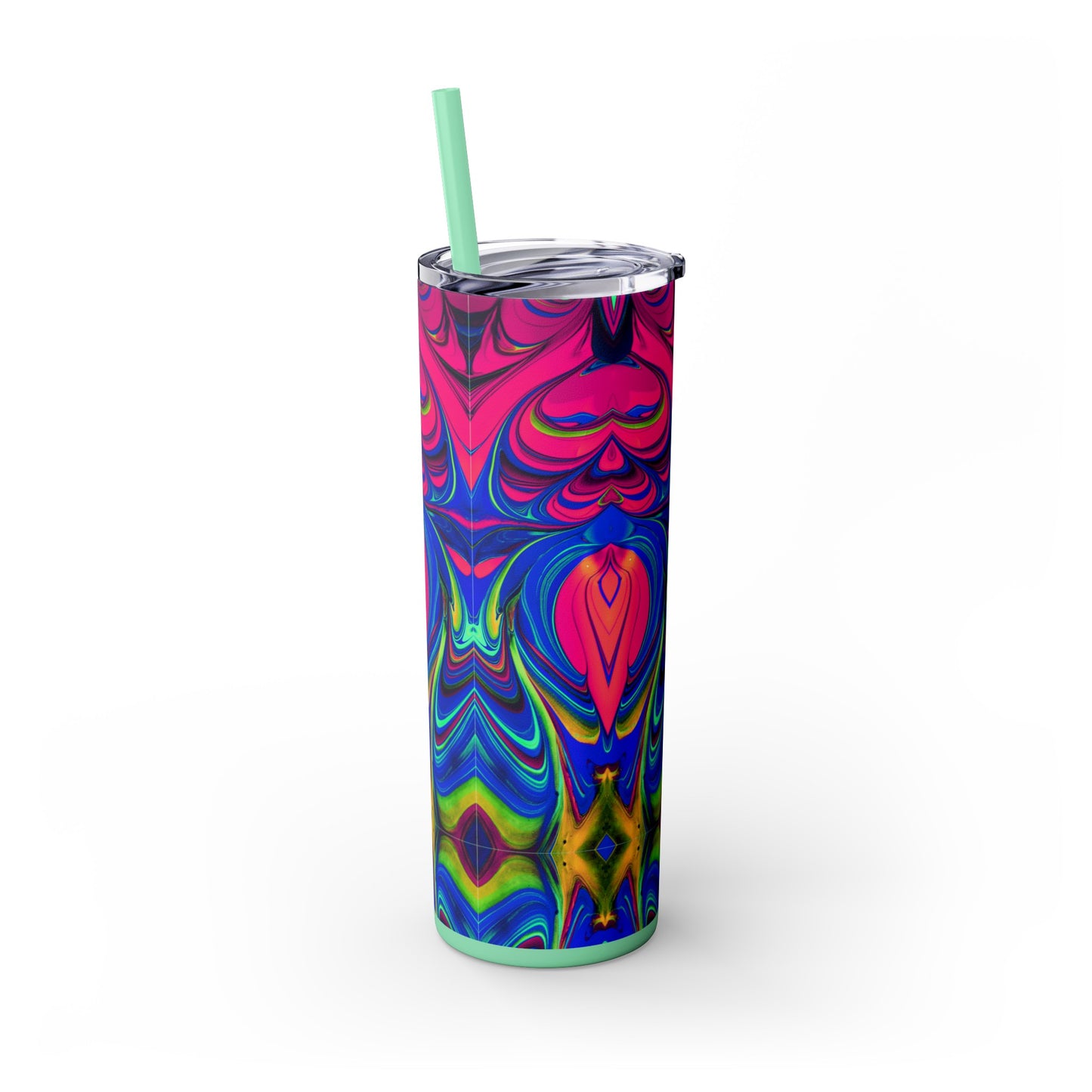 Can you Read My Mind Skinny Tumbler with Straw, 20oz