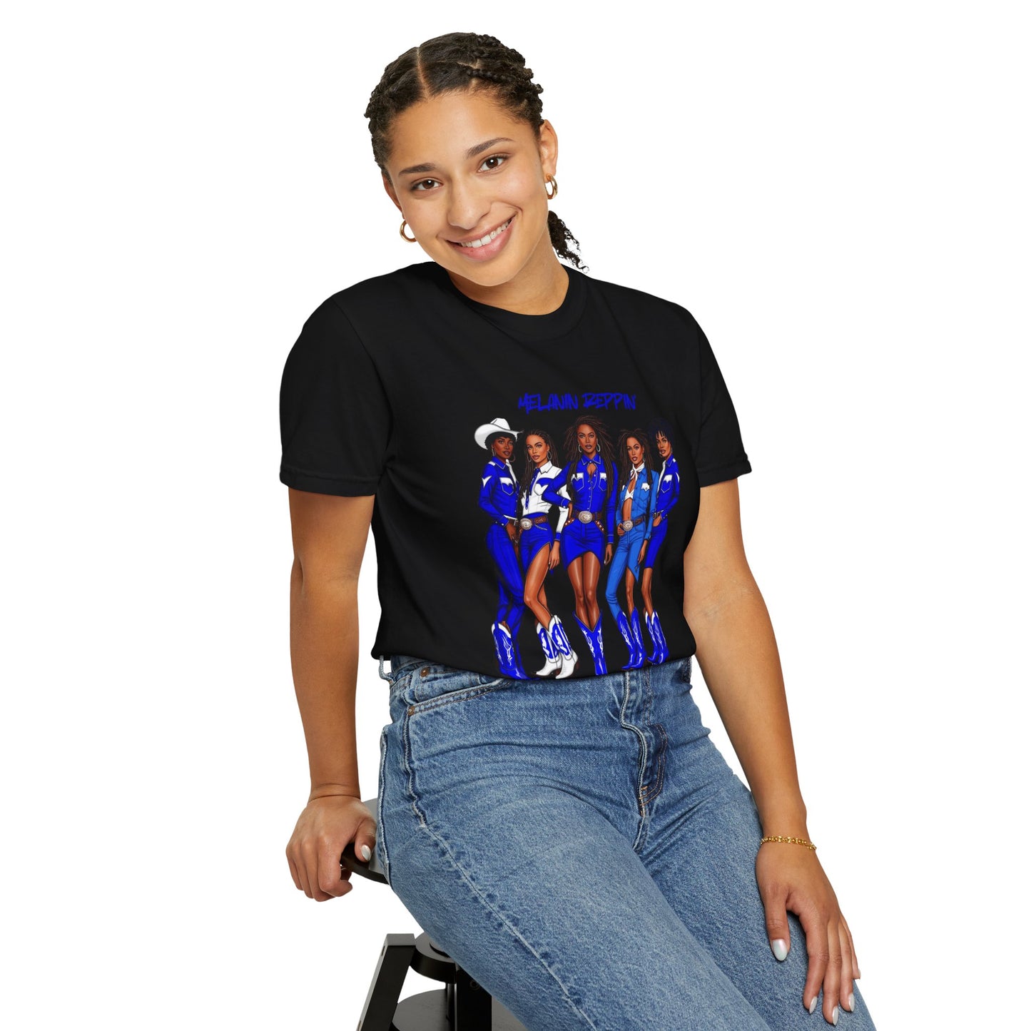 Melanin Steppin' Unisex T-Shirt - Stylish, Comfortable & Empowering