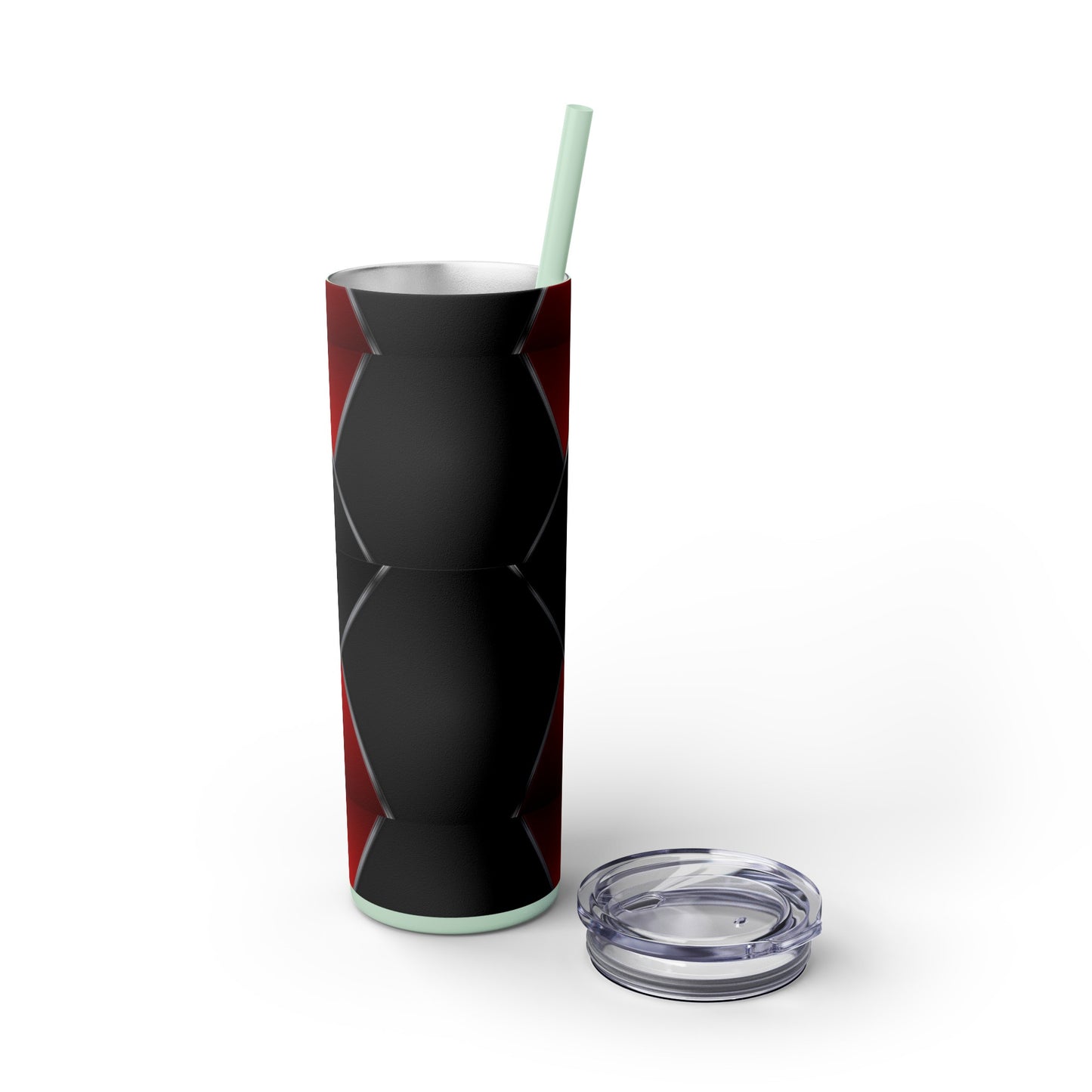 DANGER Skinny Tumbler with Straw, 20oz