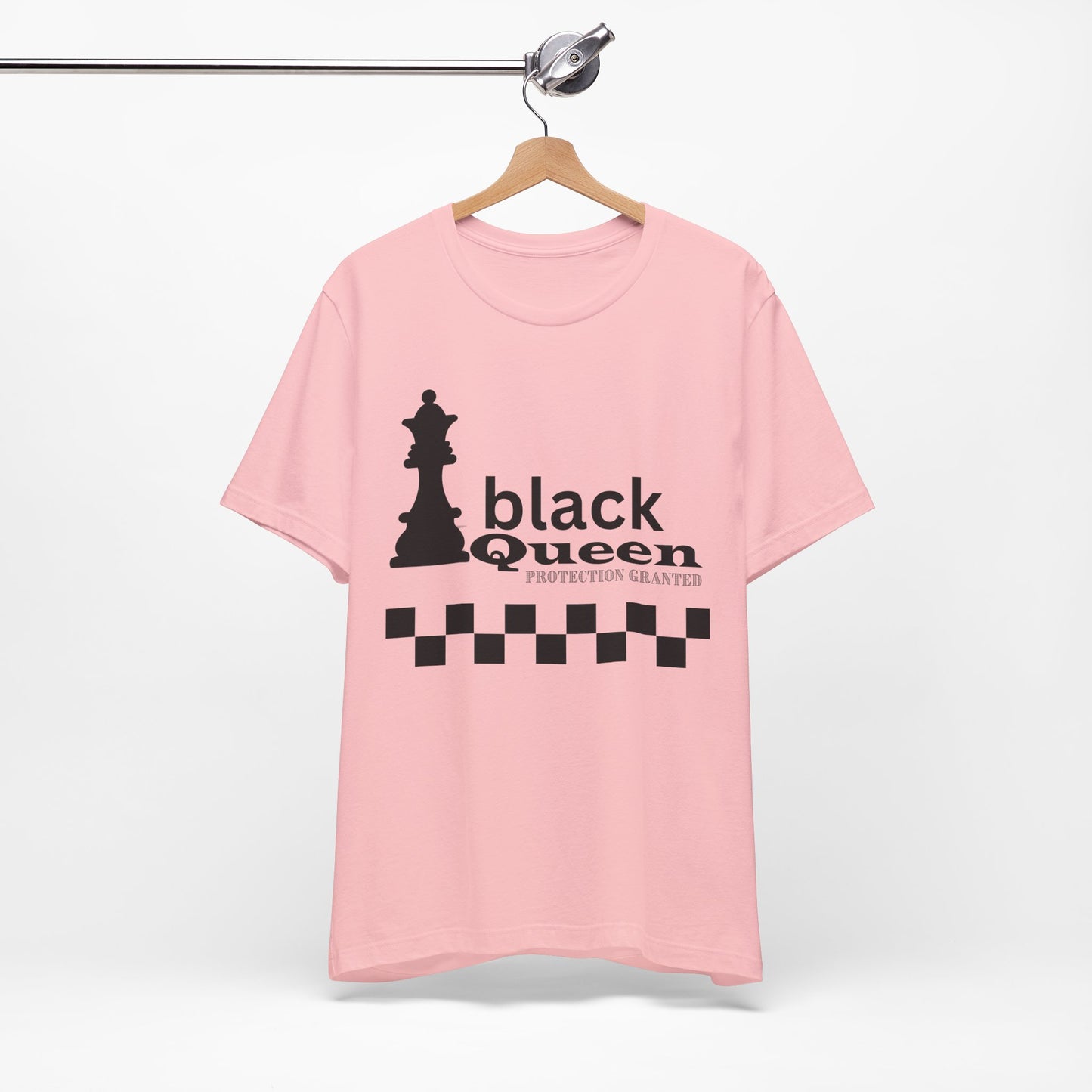 Black Queen Chess Tee - Unisex Jersey Short Sleeve