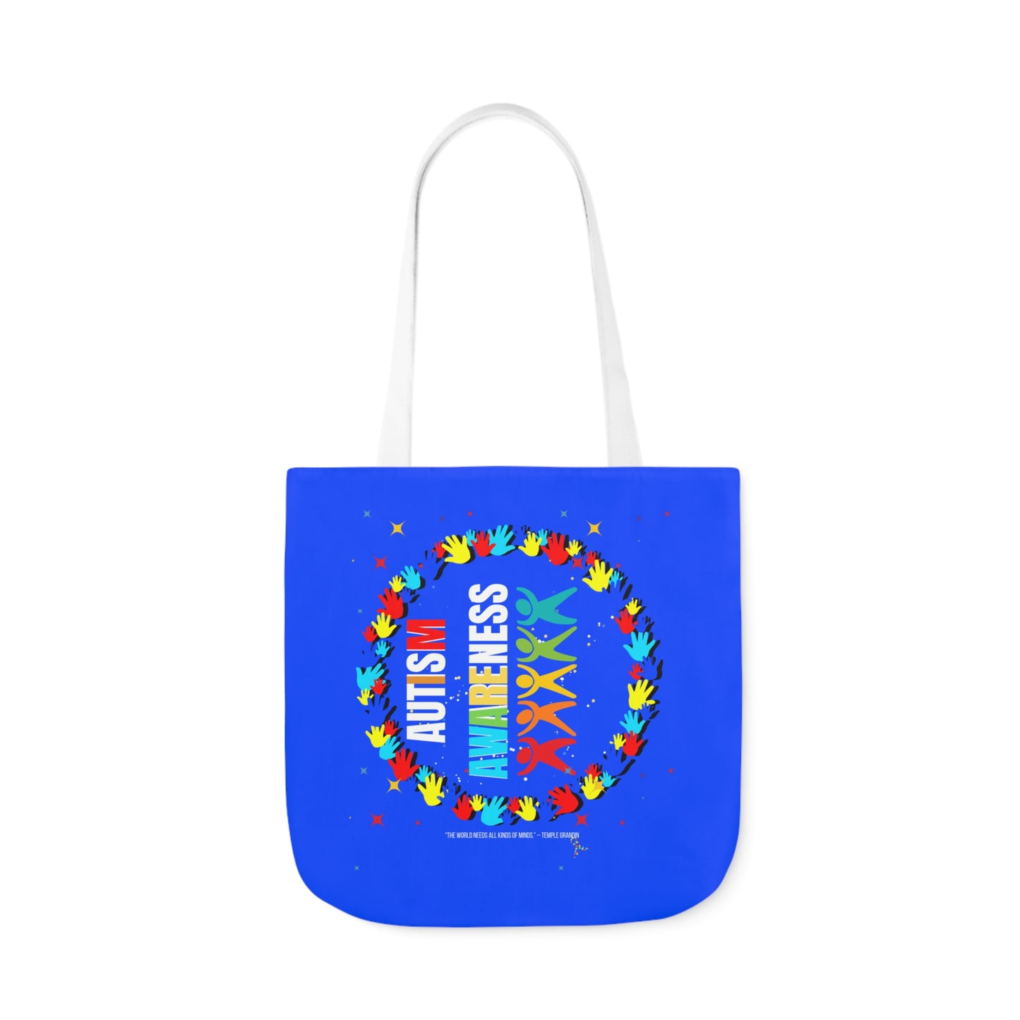 Autism Awareness Canvas Tote Bag,
