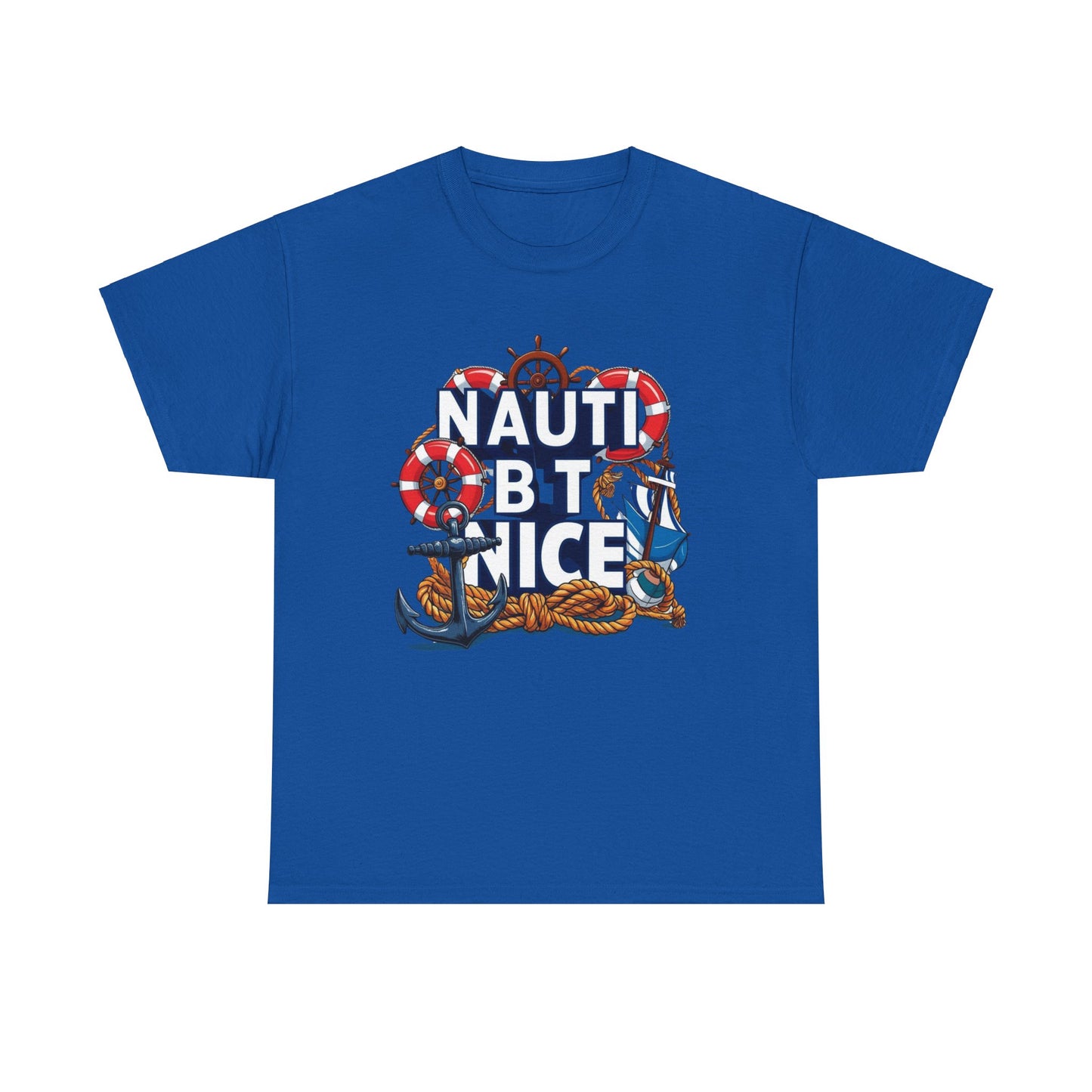 Nautical Unisex Tee - NAUTI BUT NICE Design