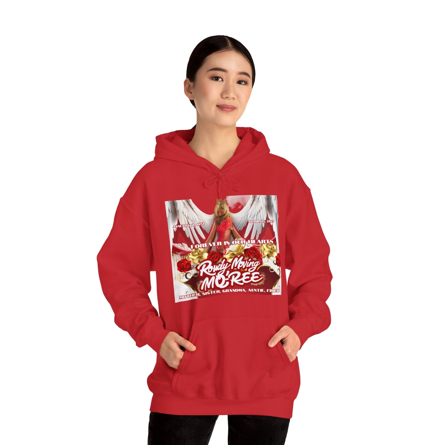 Rowdy Moving Graphic Sweatshirt - Festivals and Everyday Wear