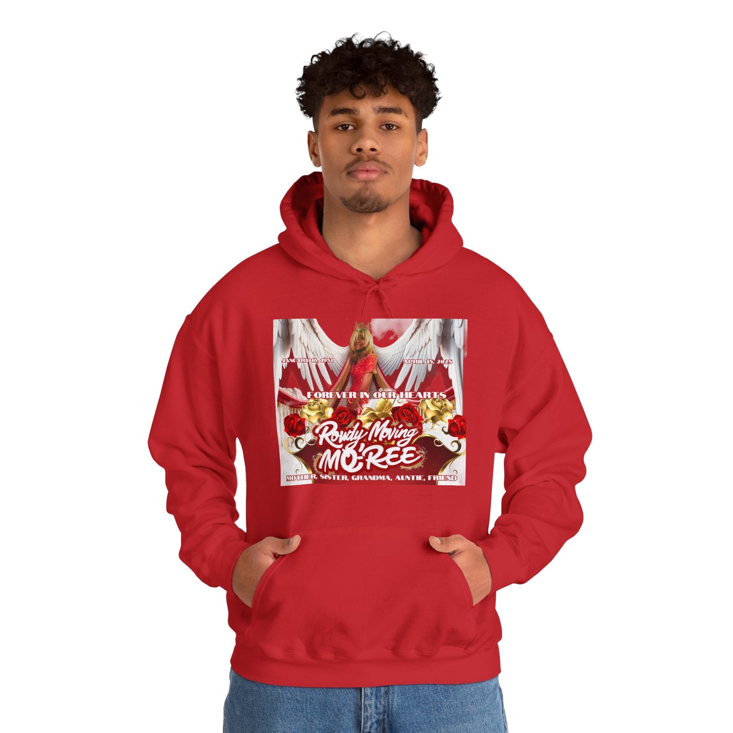 Rowdy Moving Graphic Sweatshirt - Festivals and Everyday Wear