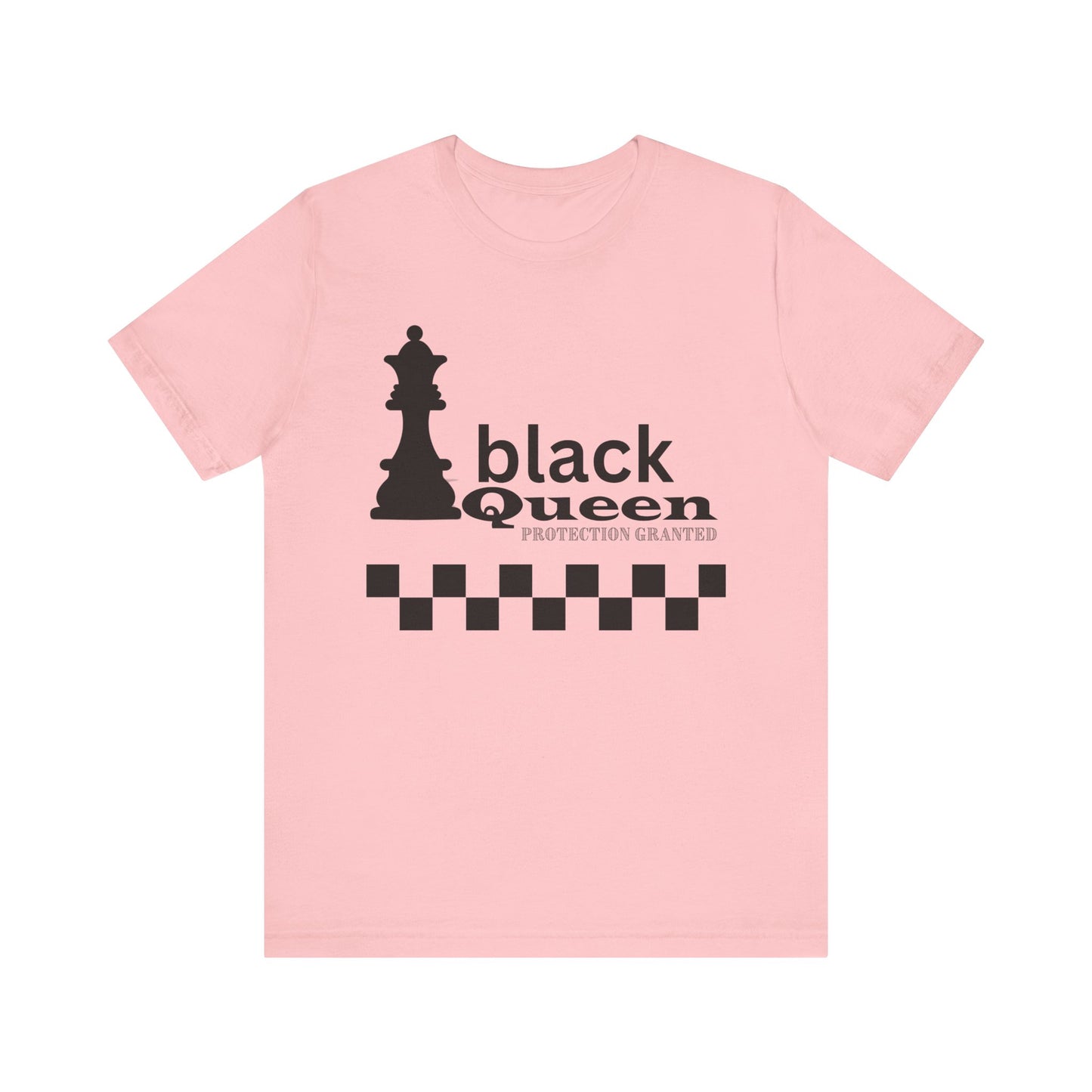Black Queen Chess Tee - Unisex Jersey Short Sleeve