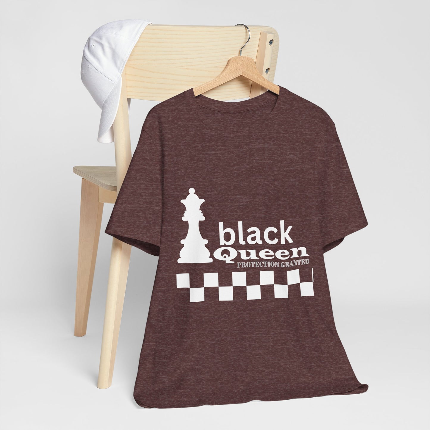 Black Queen Chess Tee - Unisex Jersey Short Sleeve