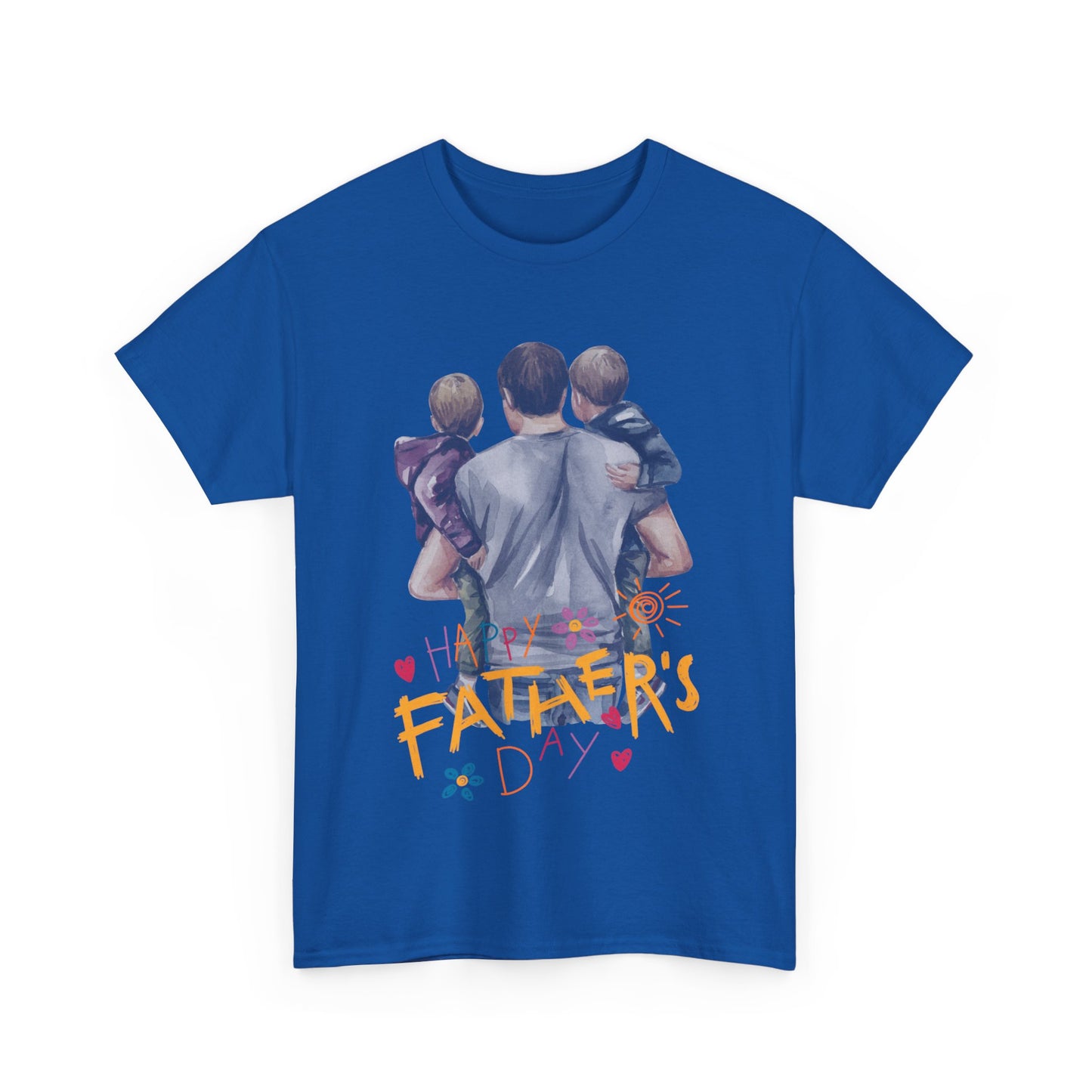 Happy Father's Day Unisex Heavy Cotton Tee