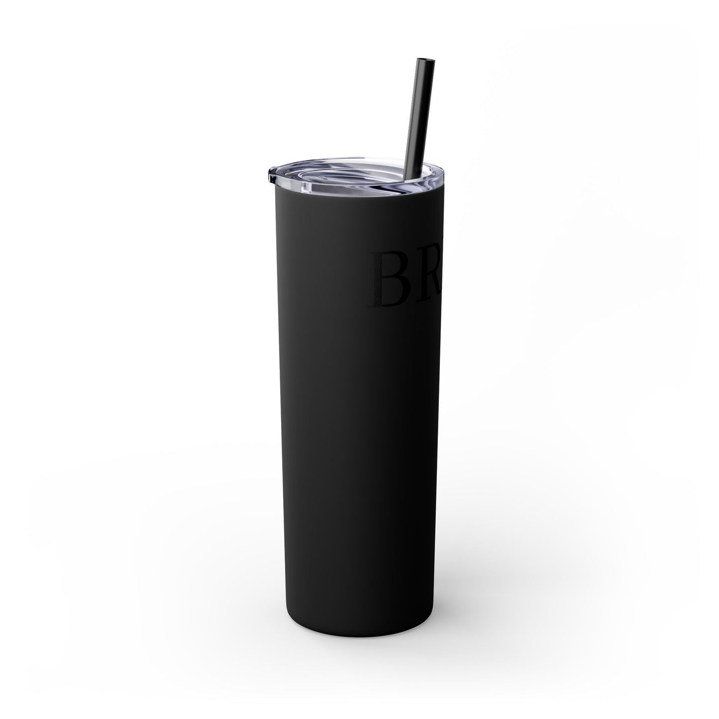 Bride Crew Skinny Tumbler with Straw, 20oz