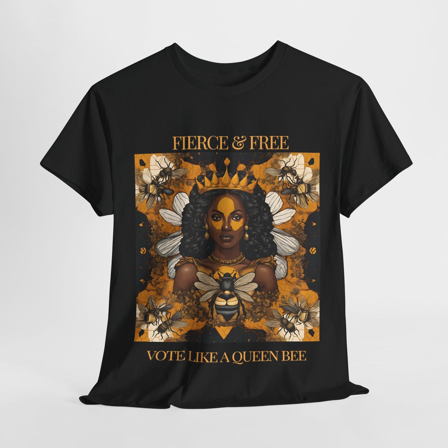 Queen Bee Vote Heavy Cotton Tee