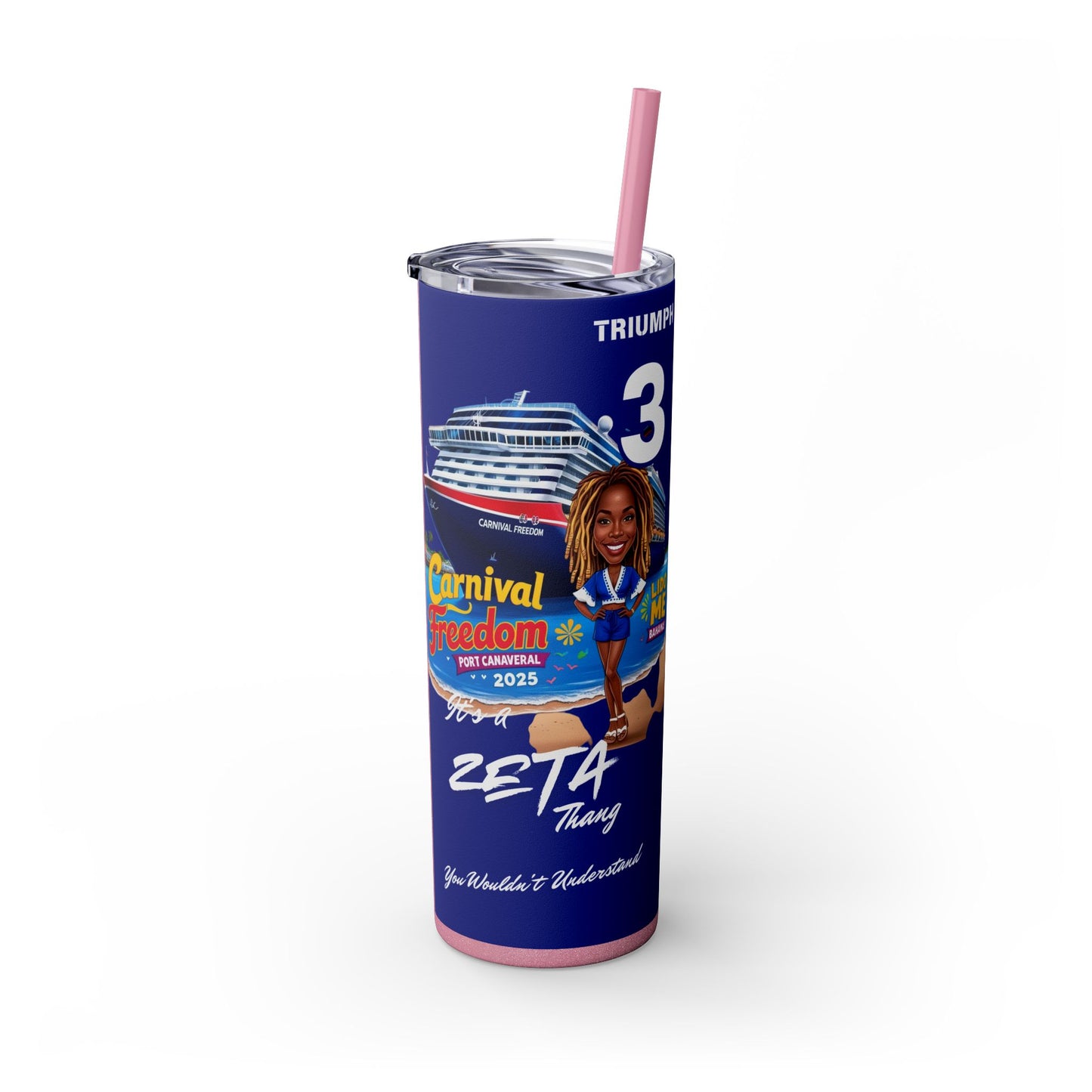 Tumbler - Tre LIDO DECK Beach and Poolside Theme