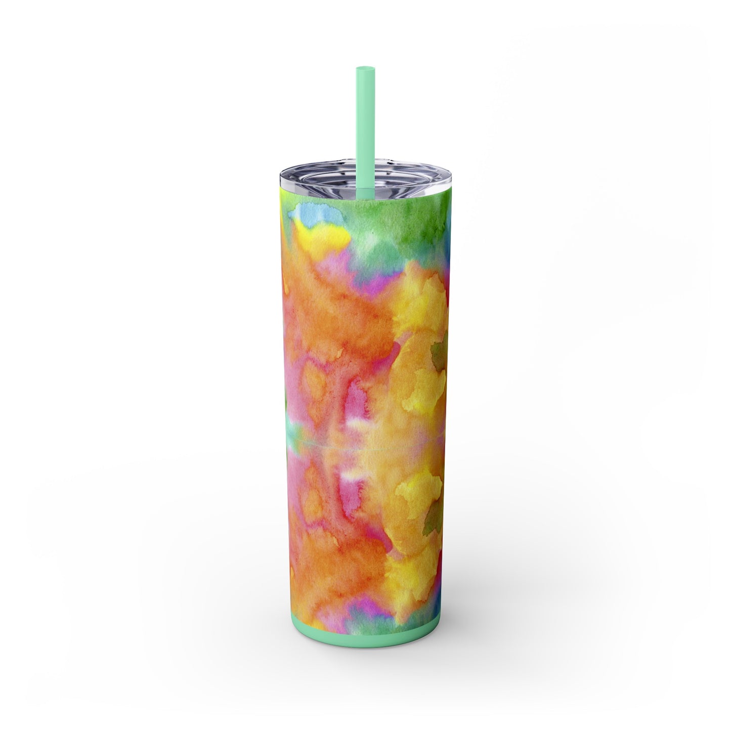 Soft Candy Skinny Tumbler with Straw, 20oz