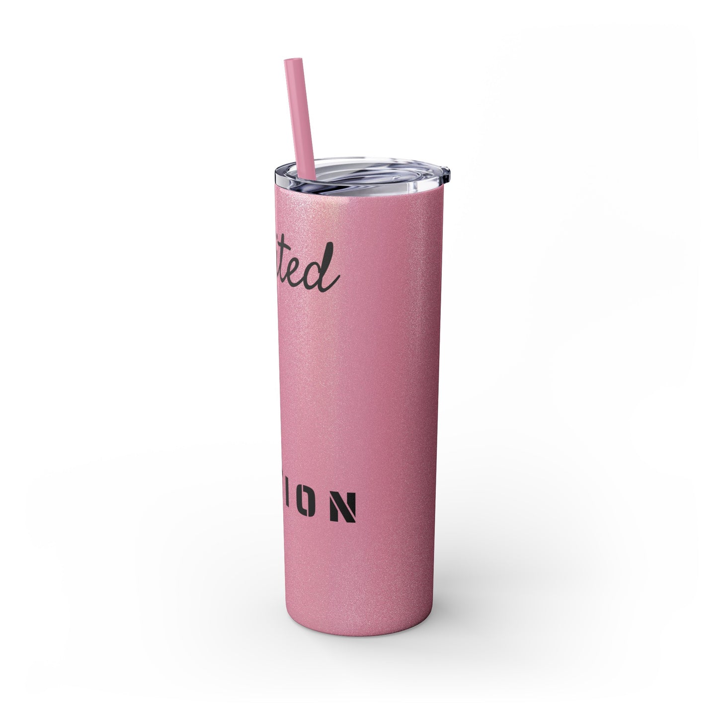 Limited Edition Customizable Skinny Tumbler with Straw, 20oz