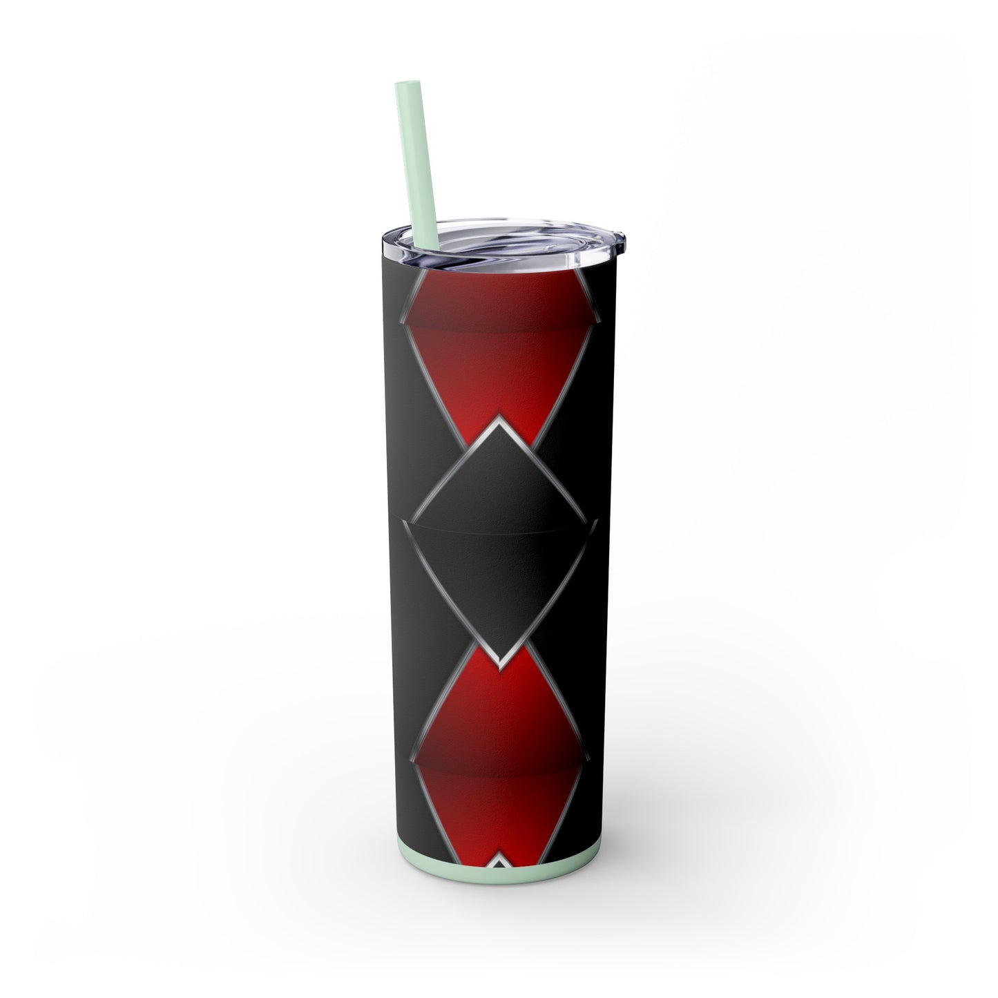 DANGER Skinny Tumbler with Straw, 20oz