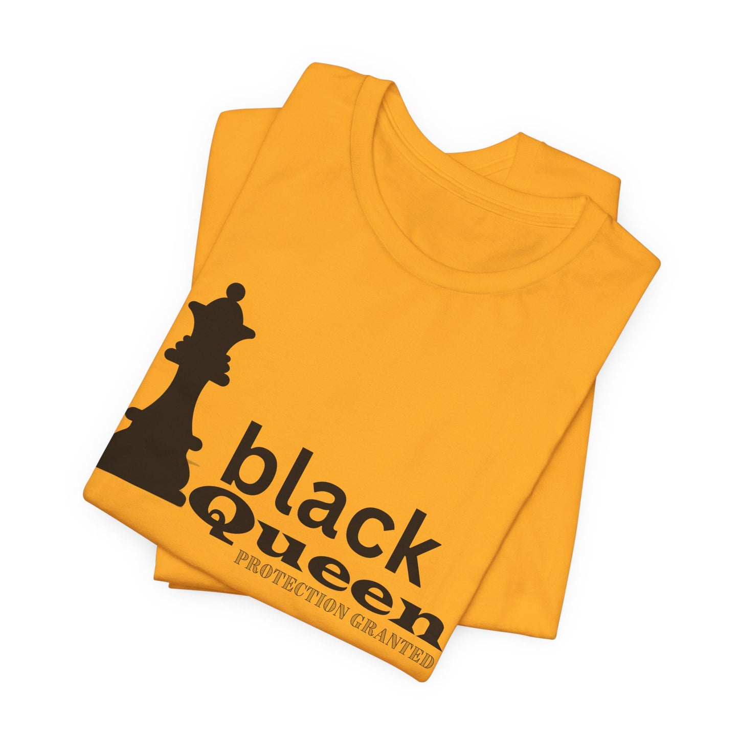 Black Queen Chess Tee - Unisex Jersey Short Sleeve