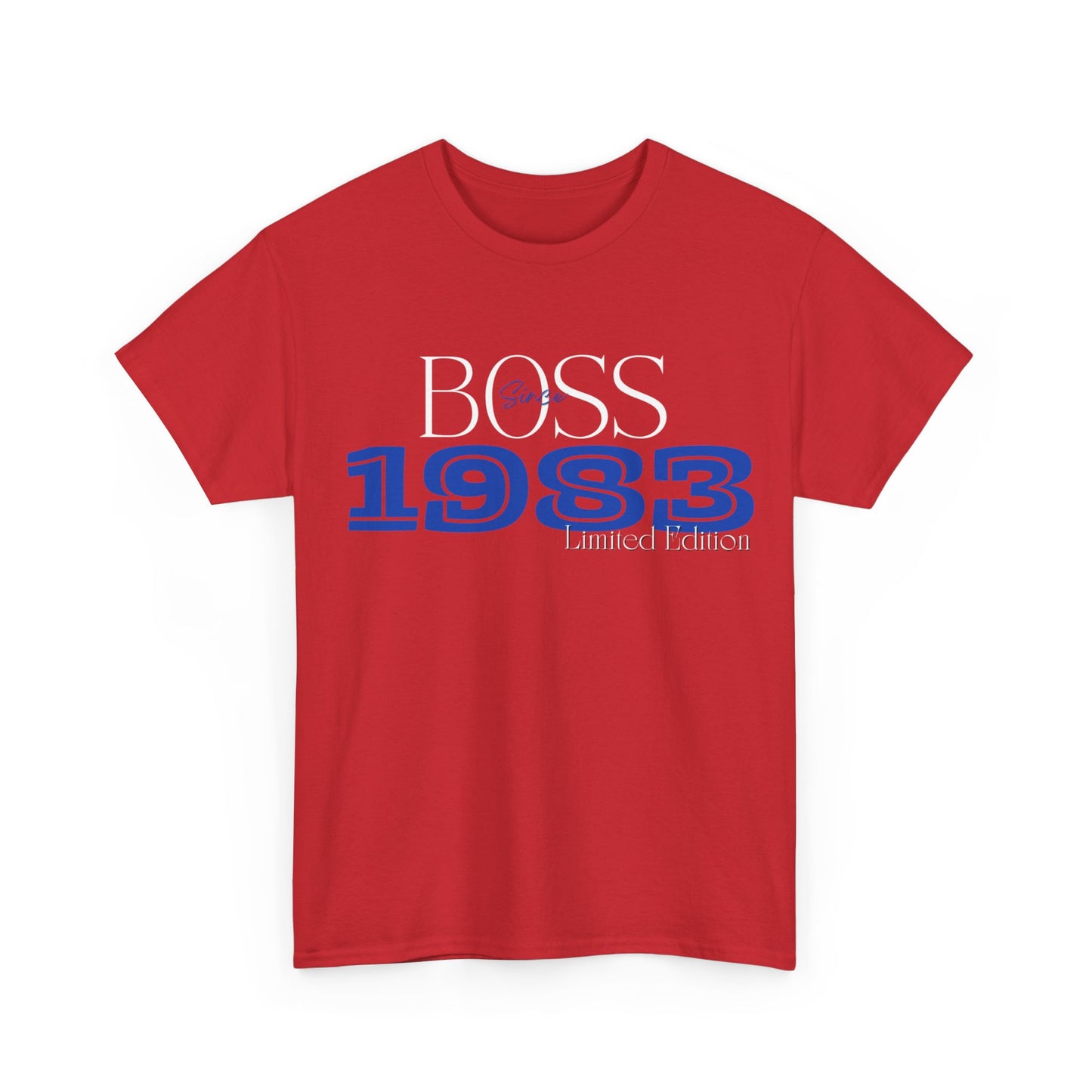 Boss Since 1983 Unisex Heavy Cotton Tee