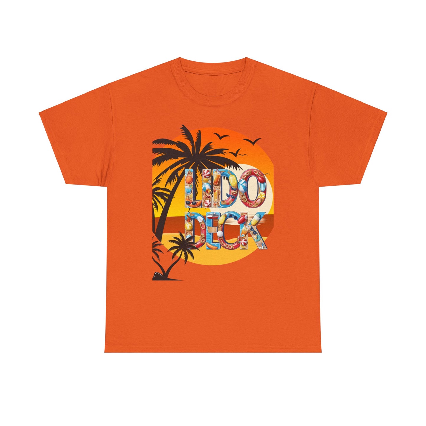 Lido Deck Unisex Tee - Cruise Ship Beach Poolside Vacation Shirt