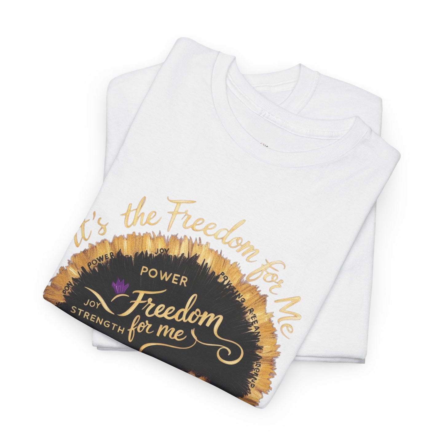 Graphic Tee - Juneteenth 1865 Freedom for Me Design