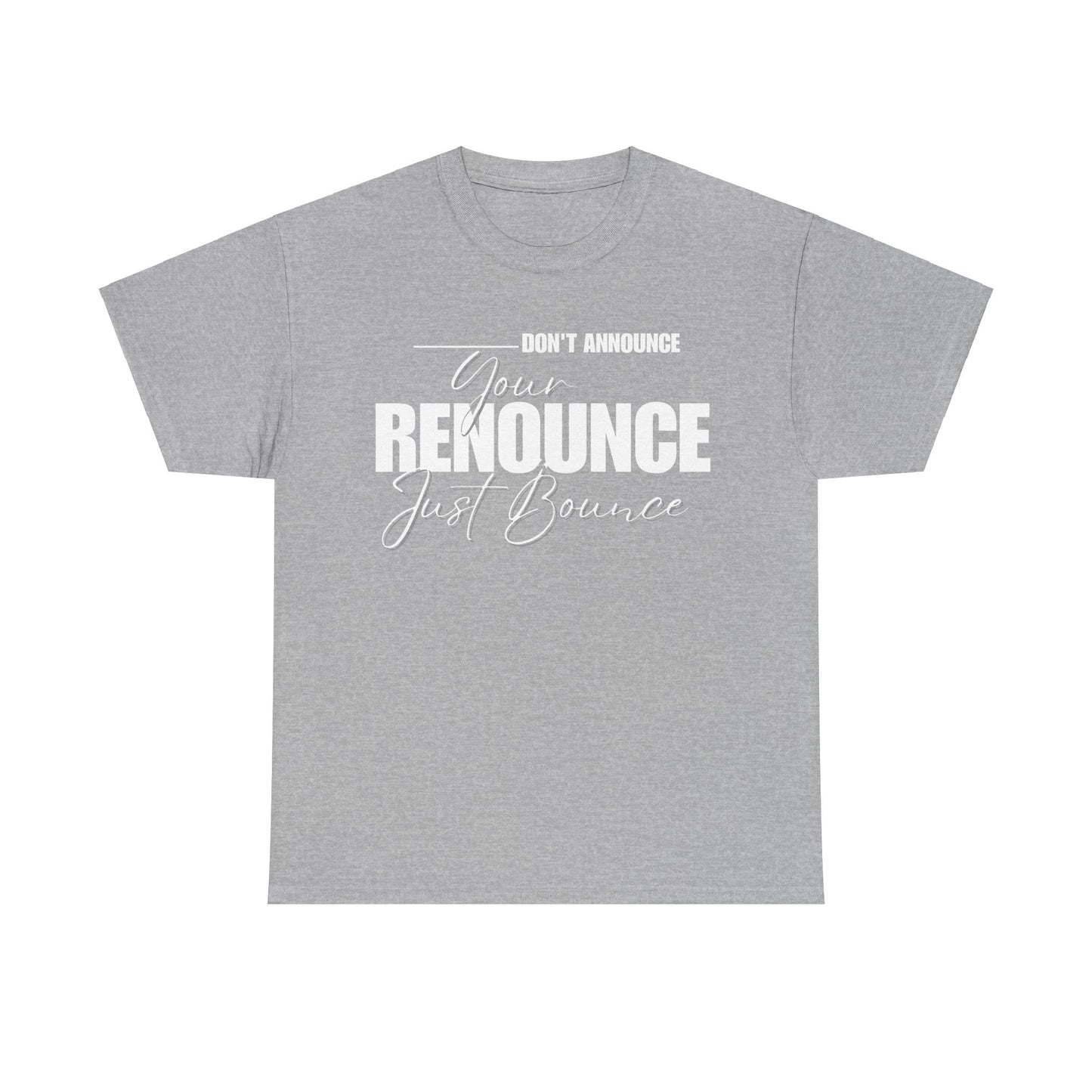 Renounce Unisex Heavy Cotton Tee