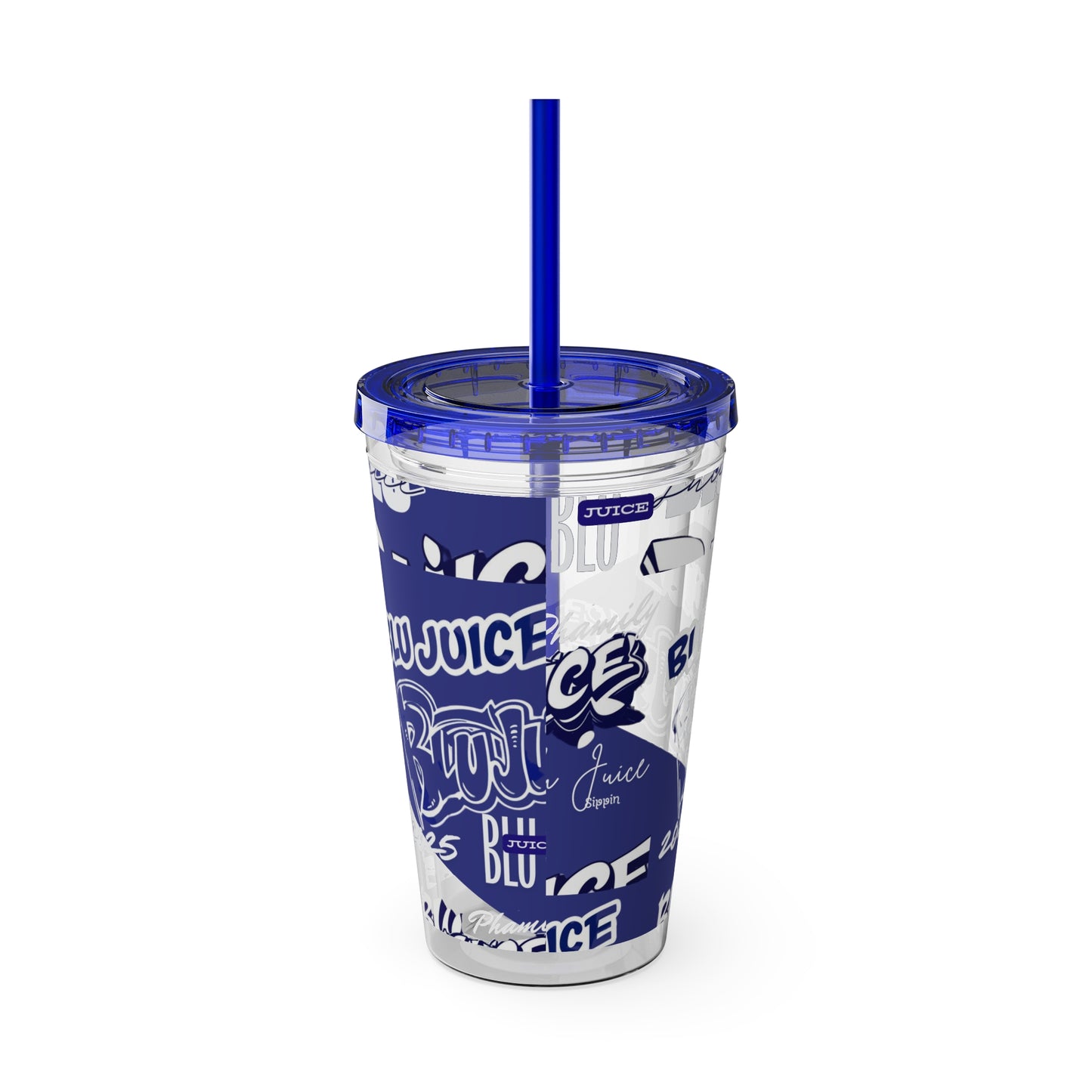 Tumbler - Blu Juice Urban Graffiti Design, Cruise Essentials