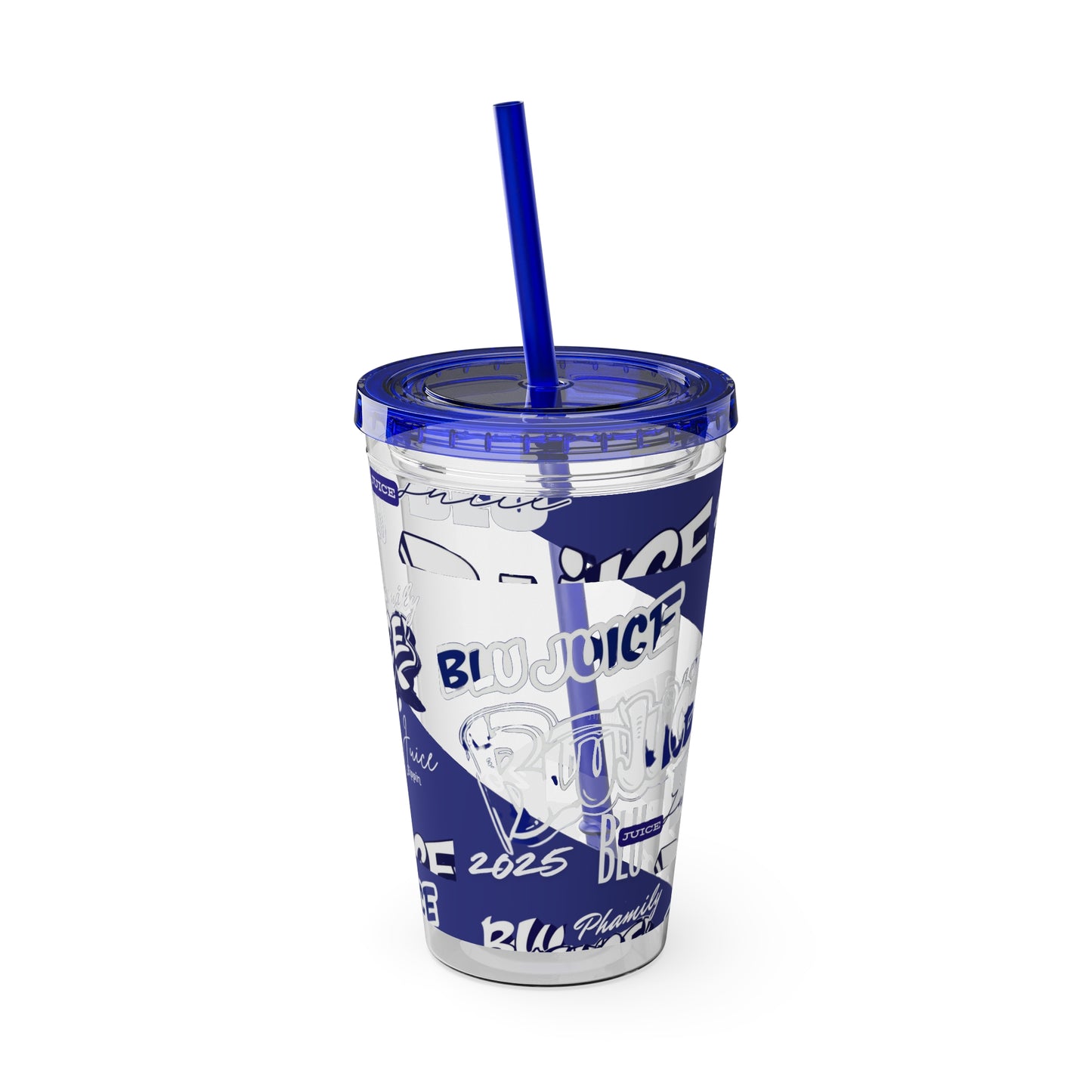 Tumbler - Blu Juice Urban Graffiti Design, Cruise Essentials