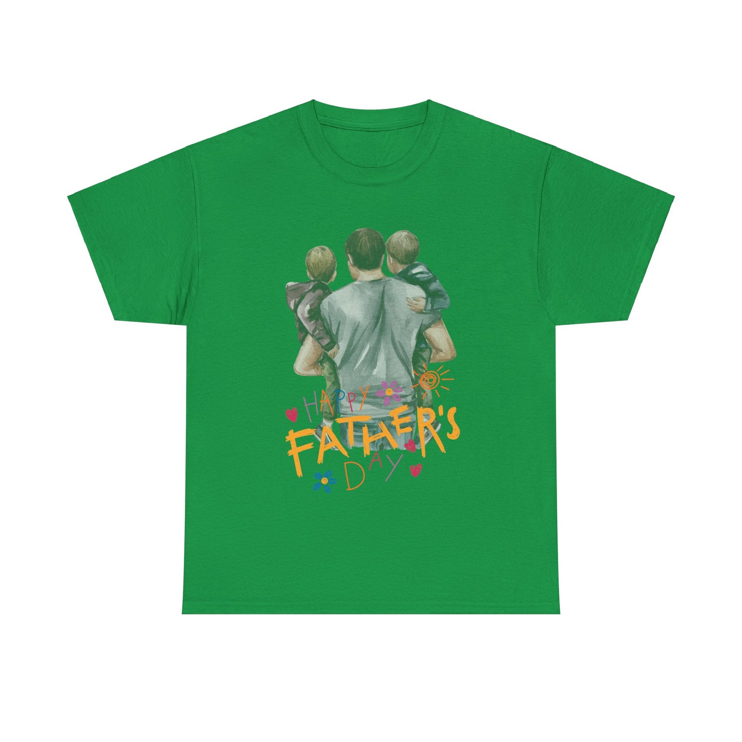 Happy Father's Day Unisex Heavy Cotton Tee