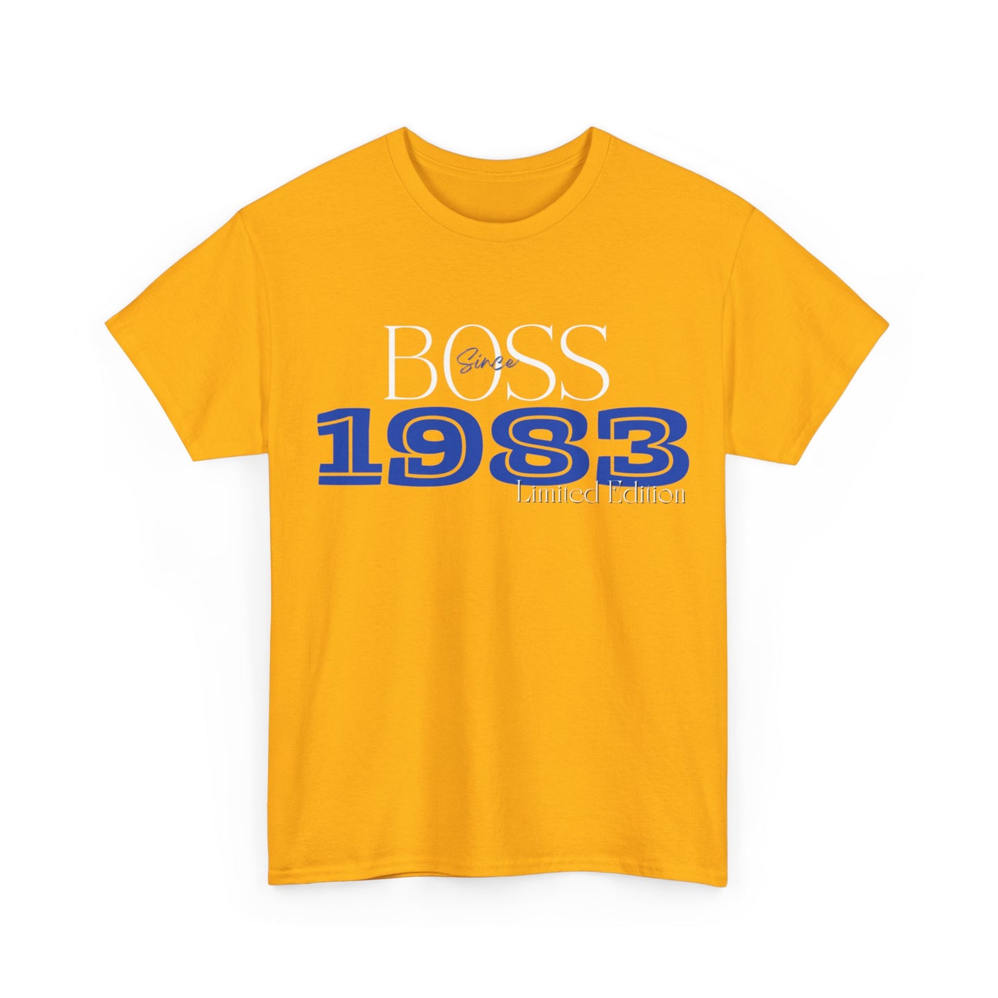 Boss Since 1983 Unisex Heavy Cotton Tee