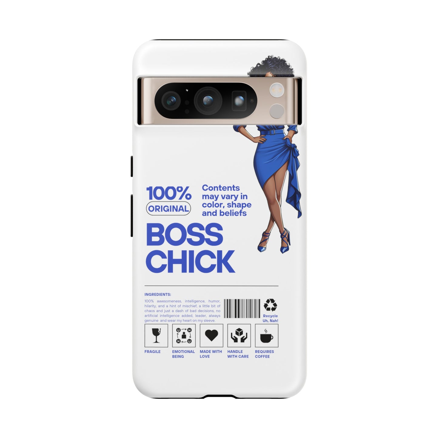Boss Chick Label Tough Cases